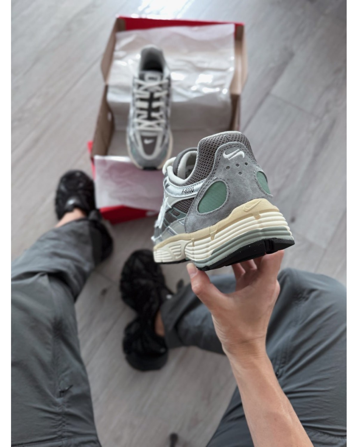 Nike P-6000 'Flat Pewter'