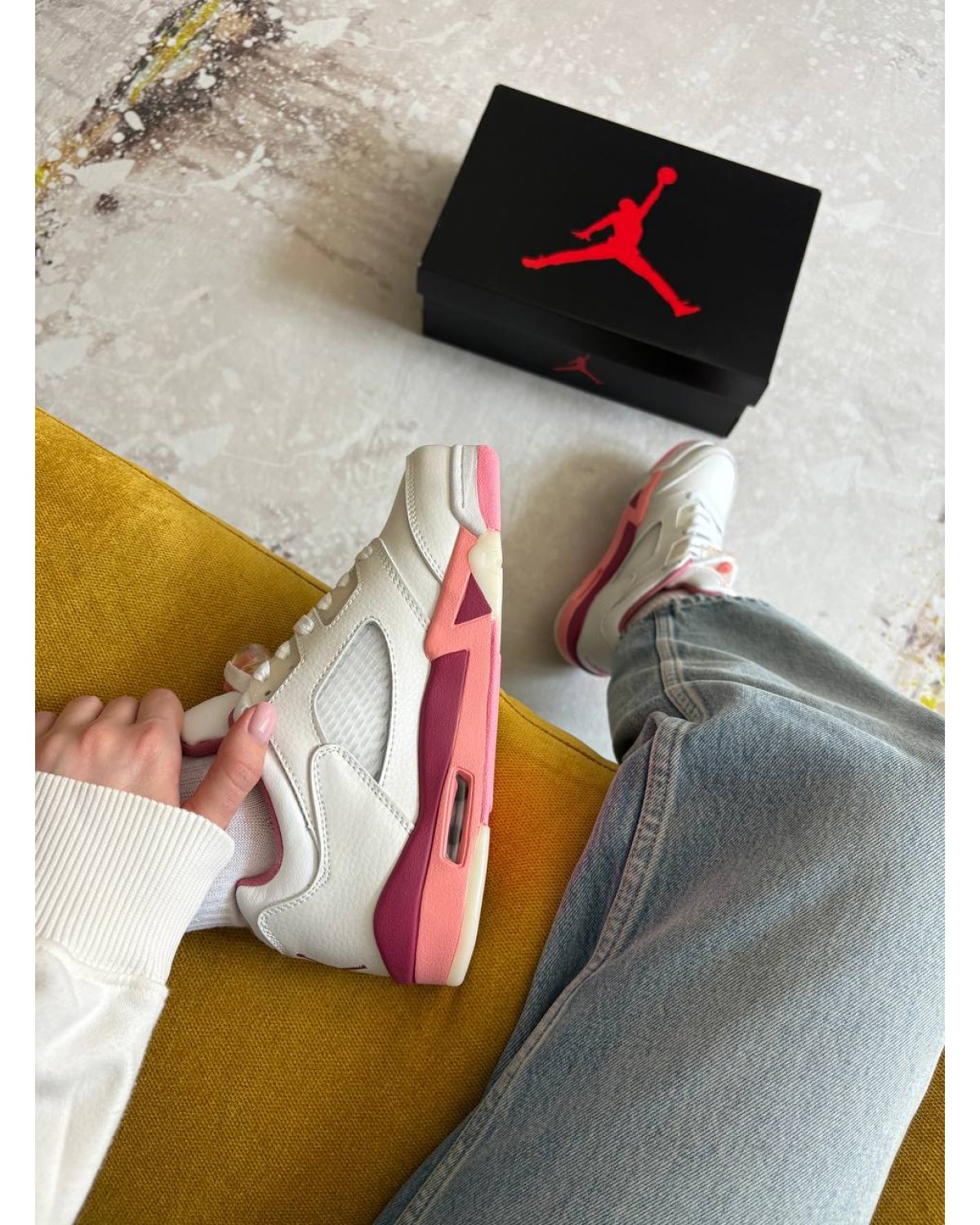 Jordan 5 Retro Low Desert Berry