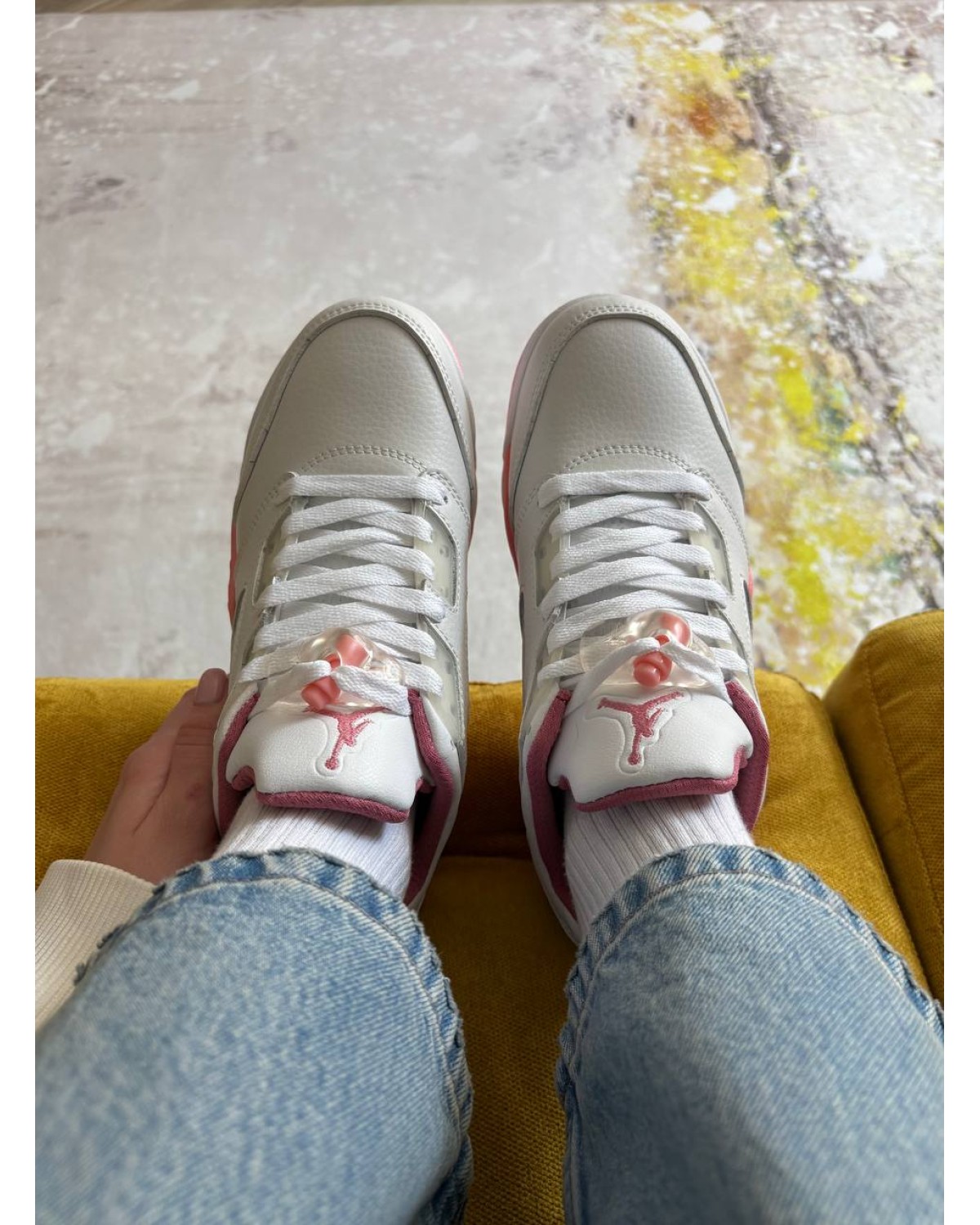 Jordan 5 Retro Low Desert Berry
