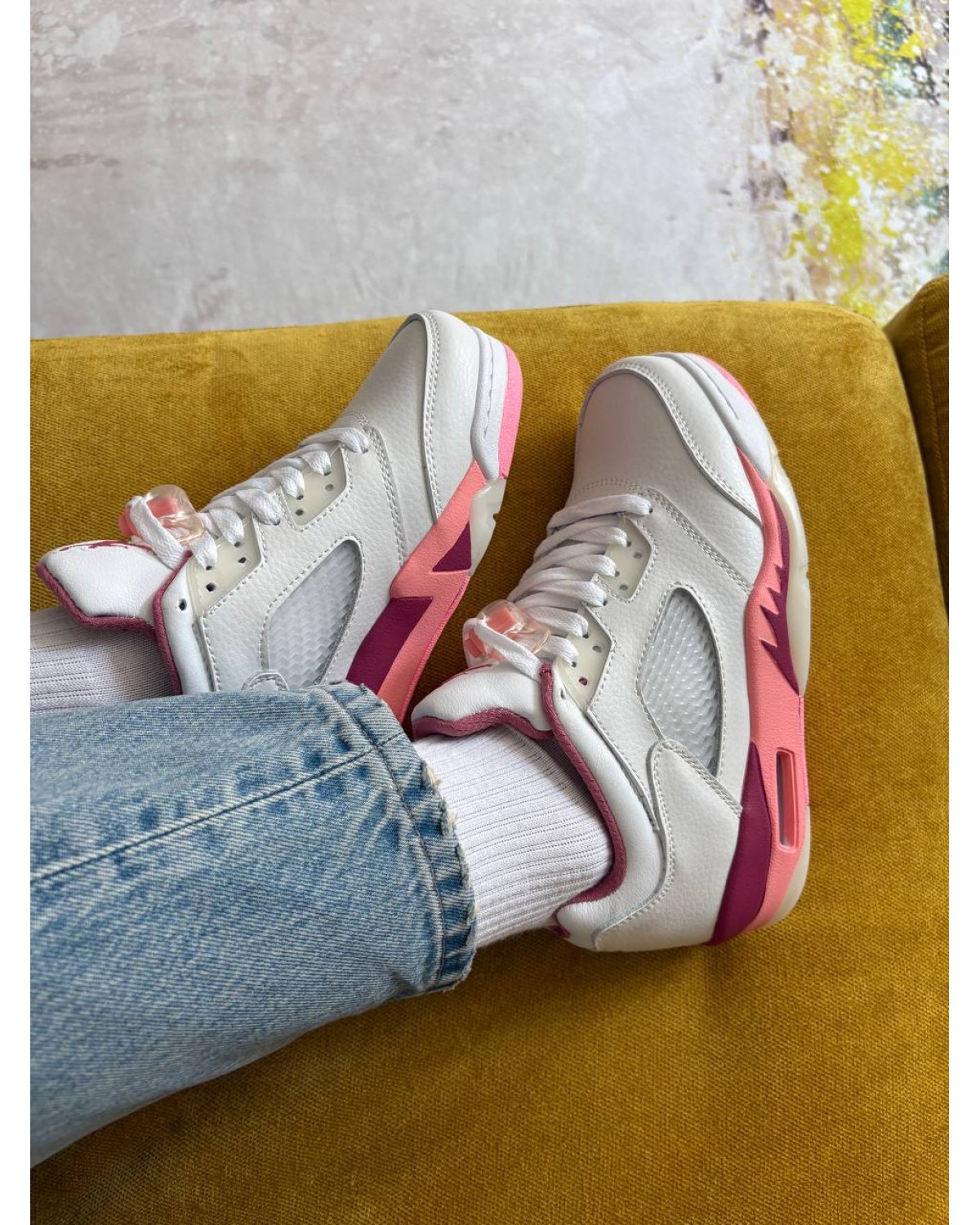 Jordan 5 Retro Low Desert Berry