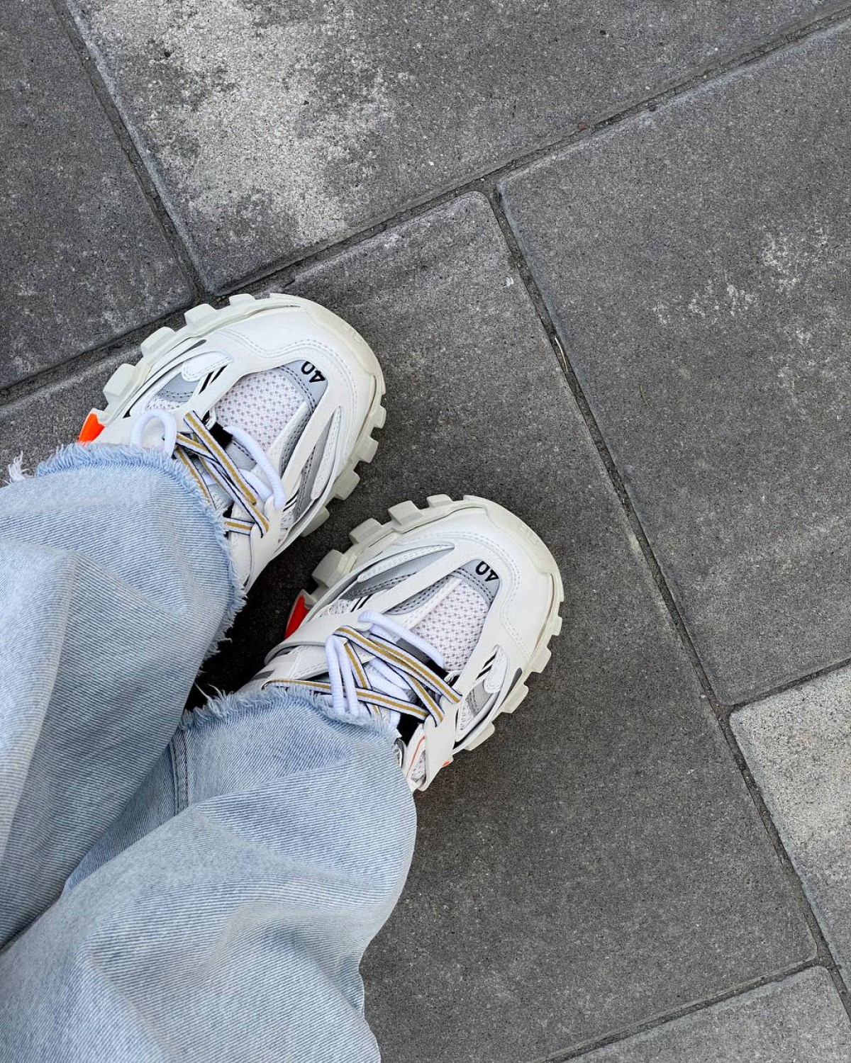 Balenciaga Track 3.0 White/Orange