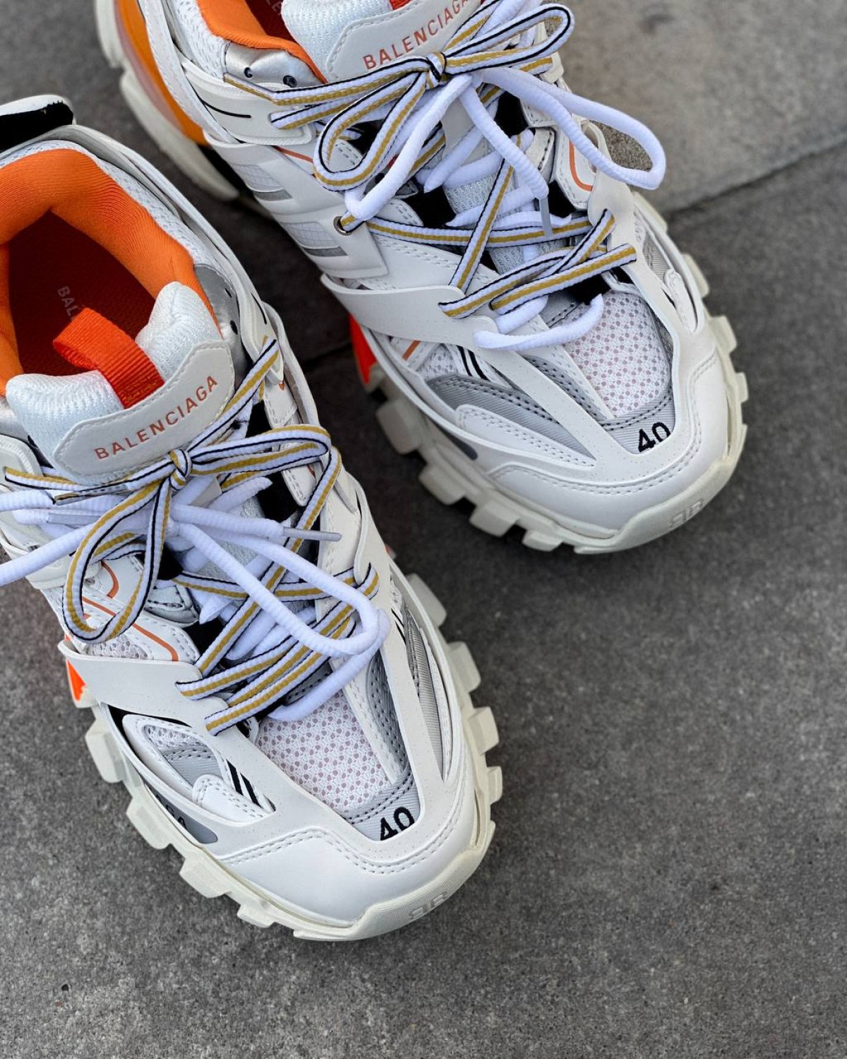Balenciaga Track 3.0 White/Orange