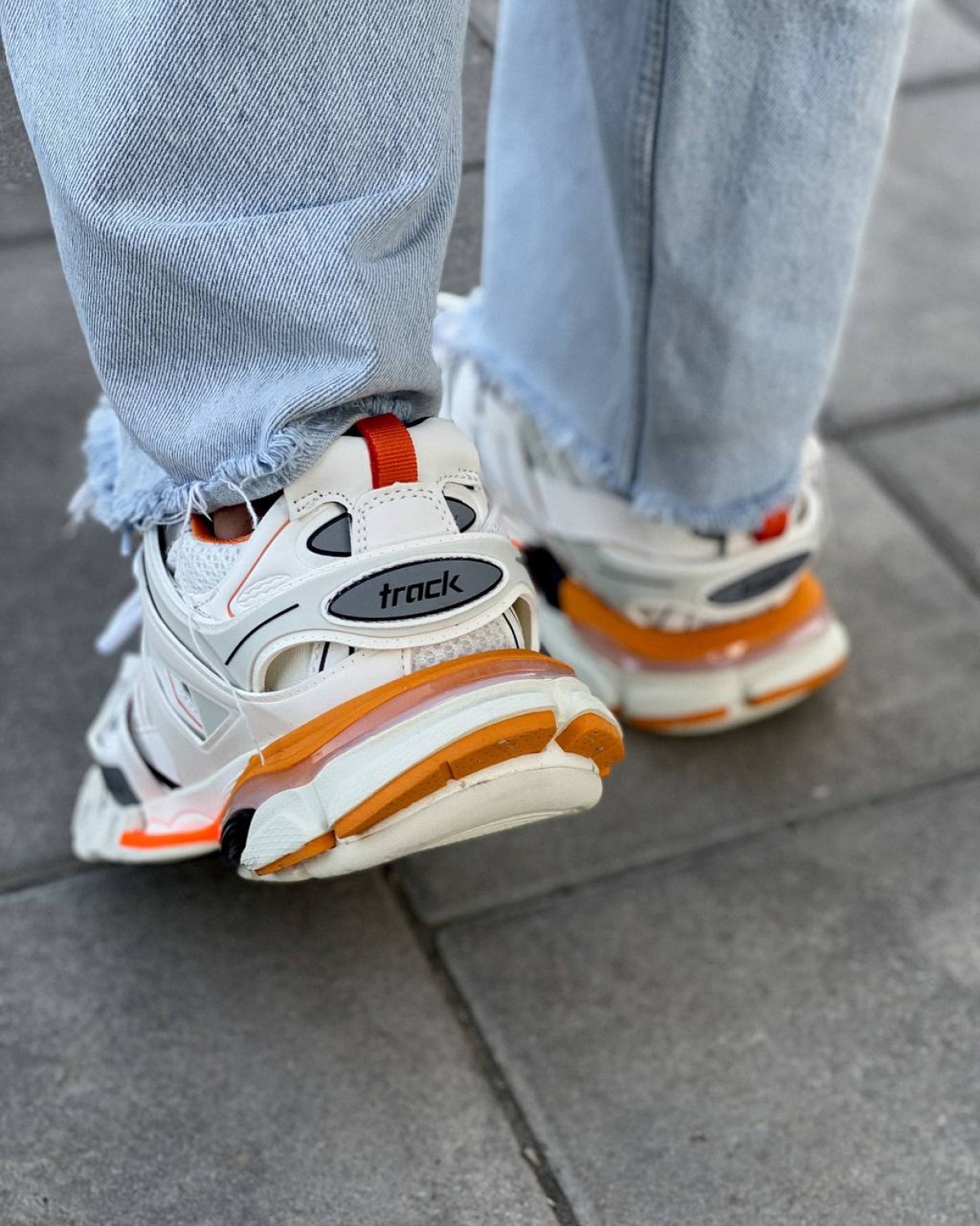 Balenciaga Track 3.0 White/Orange