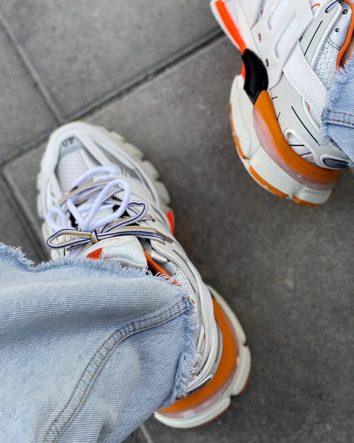 Balenciaga Track 3.0 White/Orange