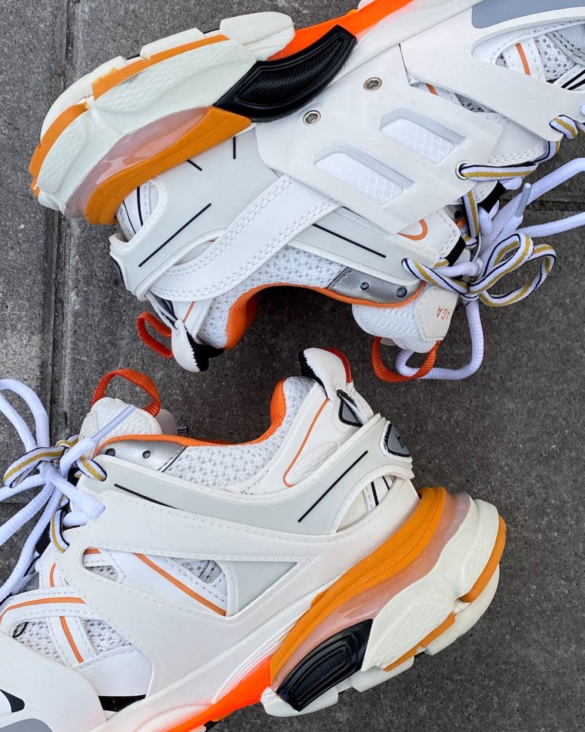 Balenciaga Track 3.0 White/Orange