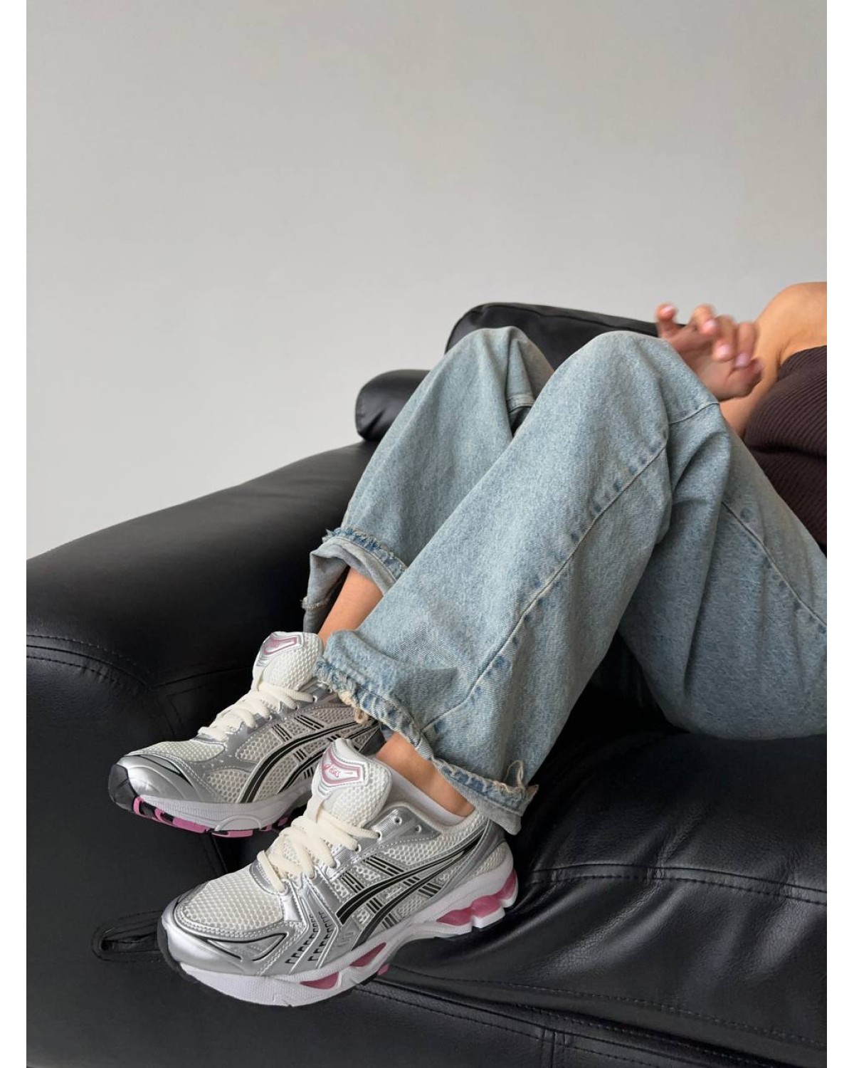 Asics Gel Kayano 14 Silver/Pink