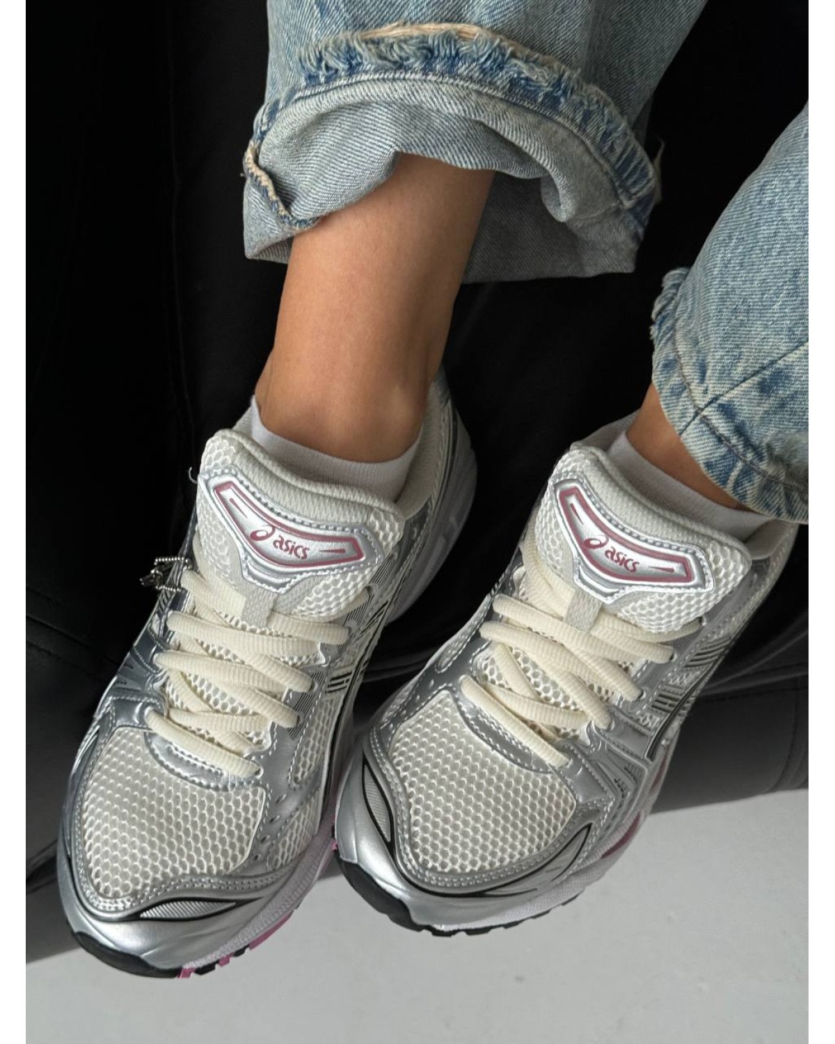 Asics Gel Kayano 14 Silver/Pink