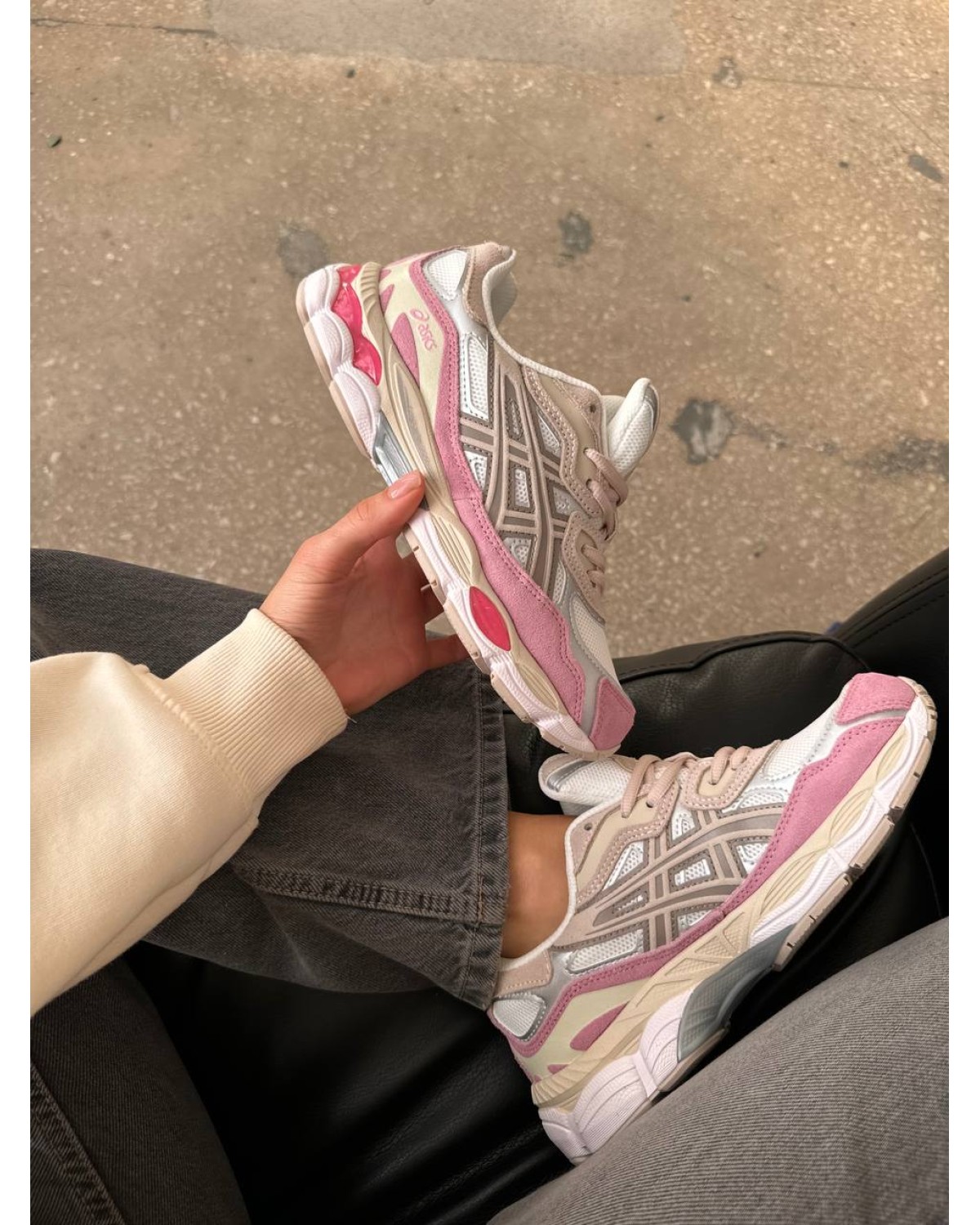 Asics Gel-NYC White Pink