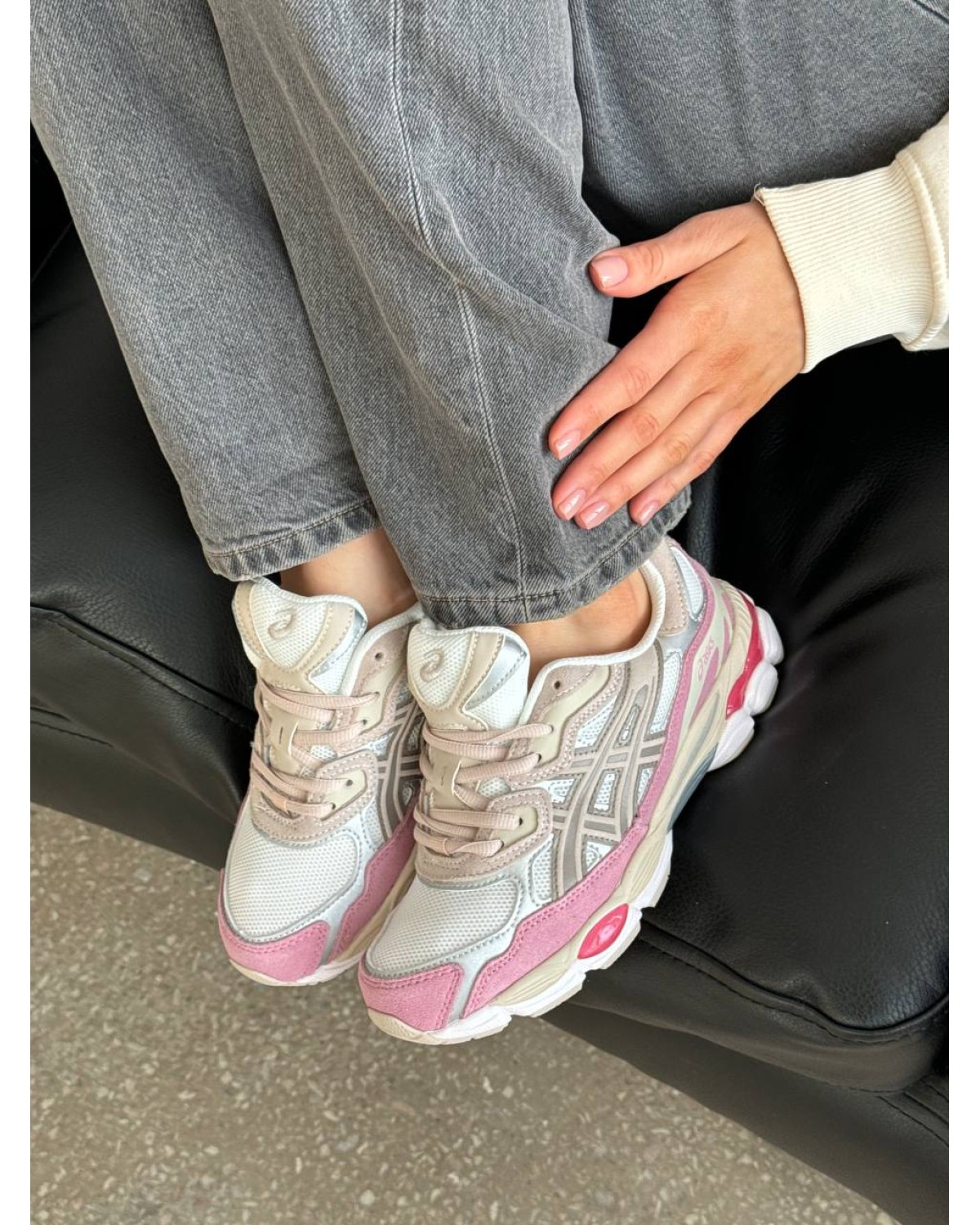 Asics Gel-NYC White Pink