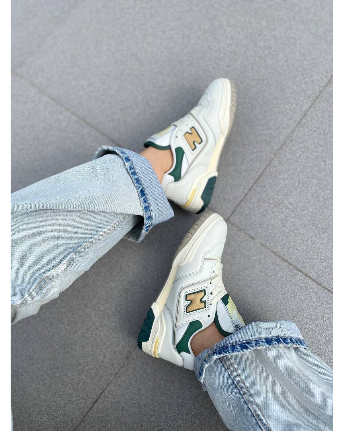 New Balance 550 Aime Leon Dore Natural Green