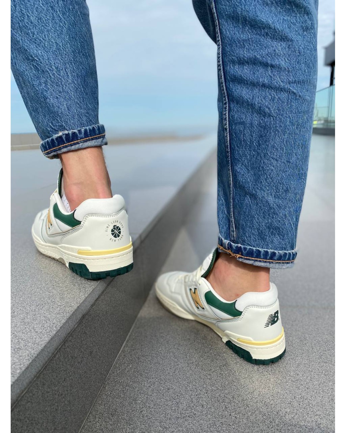 New Balance 550 Aime Leon Dore Natural Green