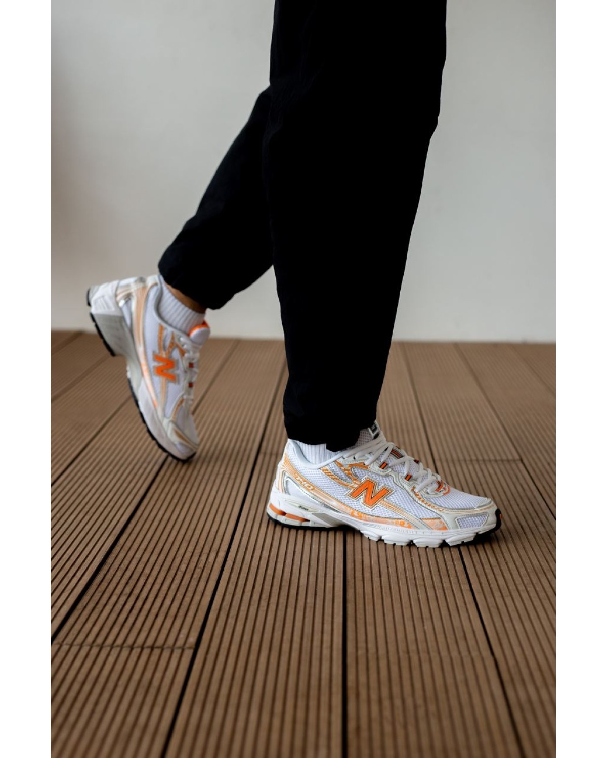 New Balance 740 White/Orange