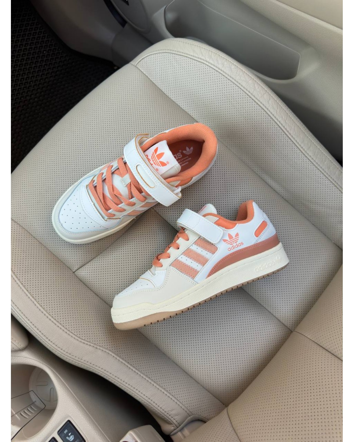 Adidas Forum Light Beige Orange