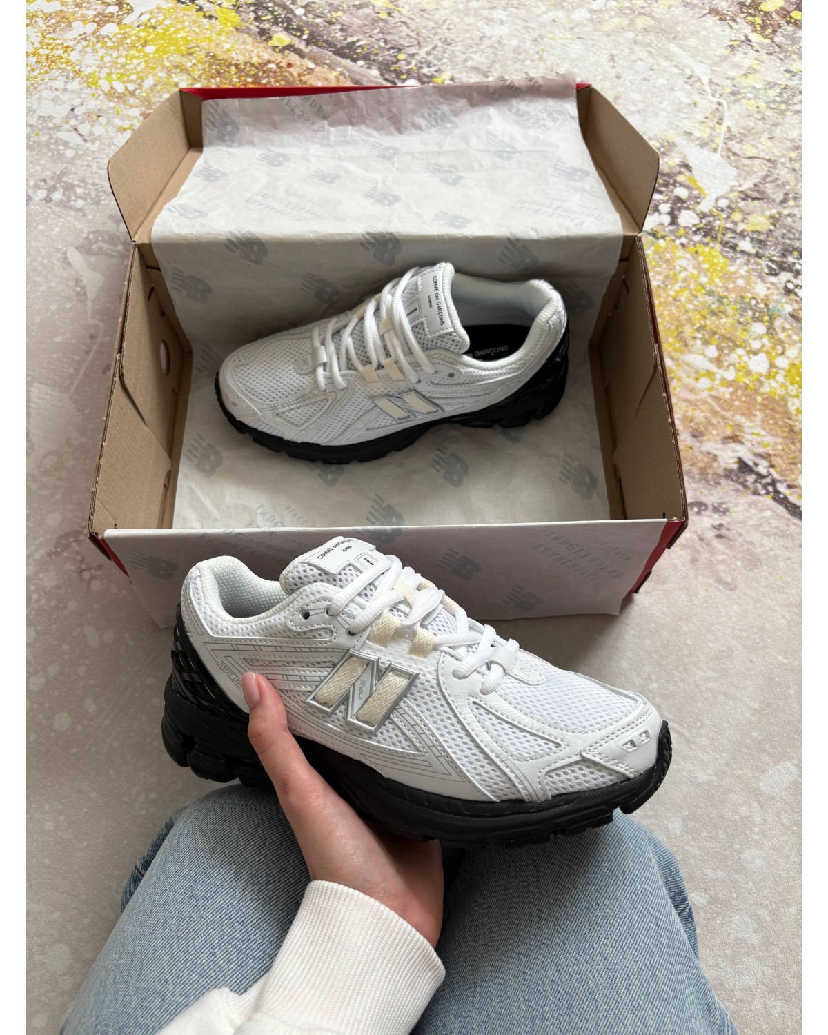 New Balance 1906R x Comme des Garçons Homme Black White