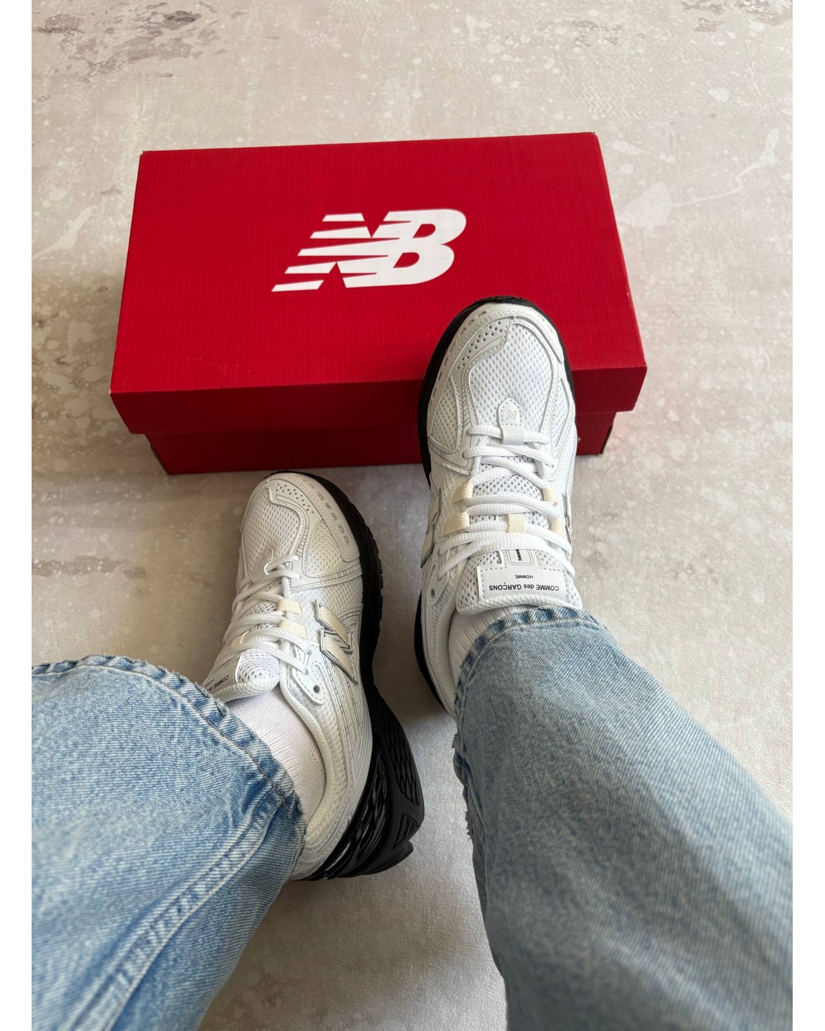 New Balance 1906R x Comme des Garçons Homme Black White