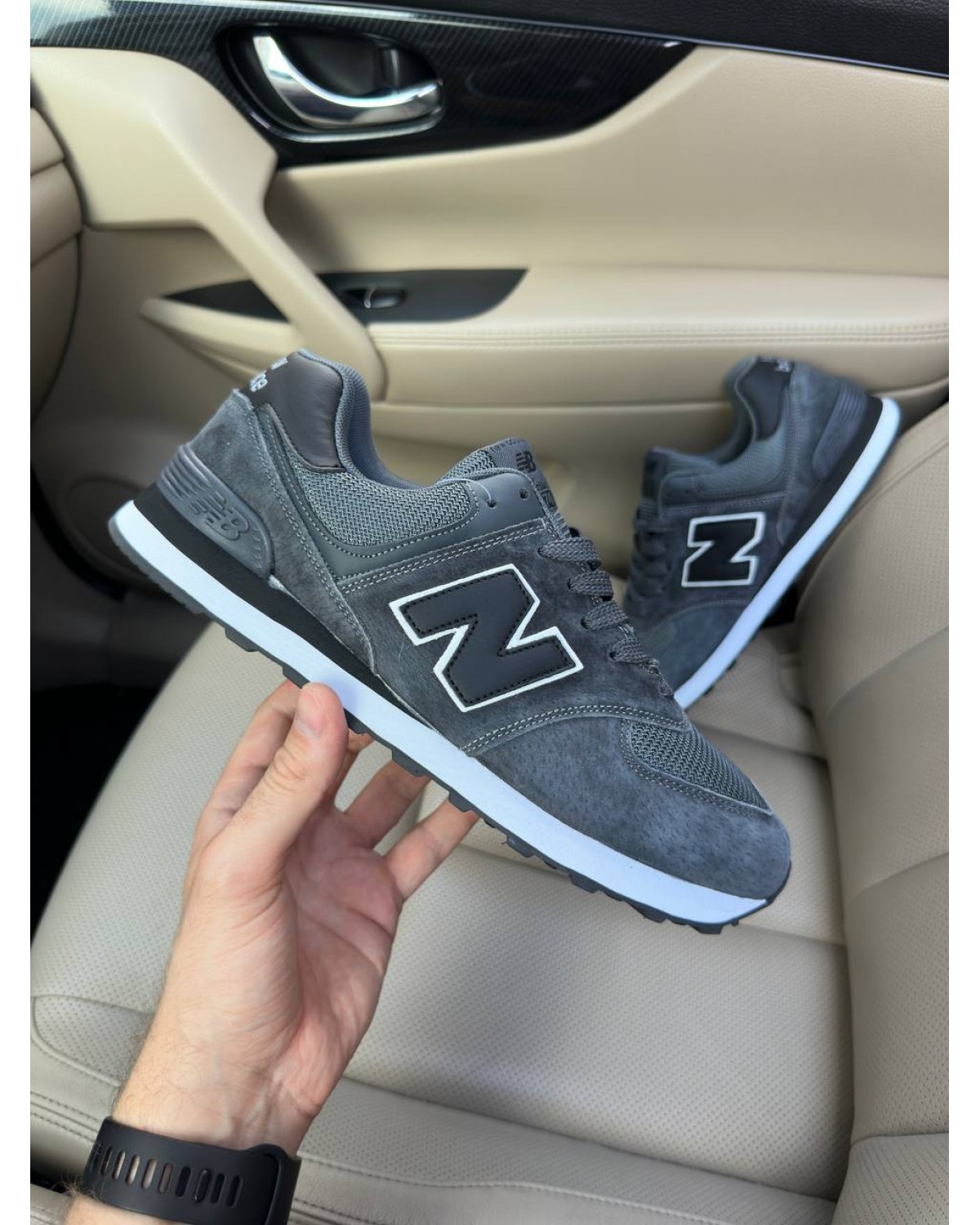New Balance 574 Dark Grey
