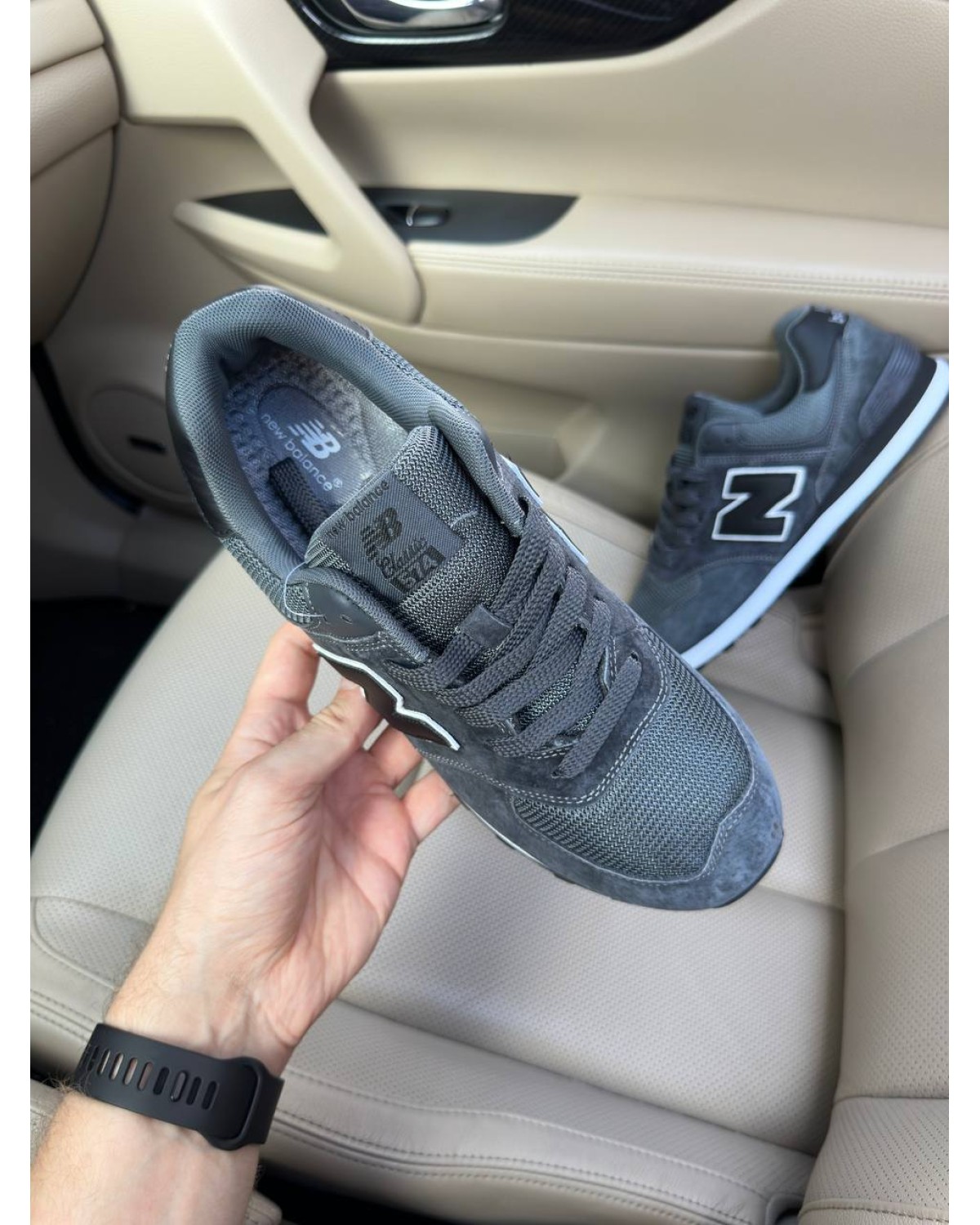 New Balance 574 Dark Grey