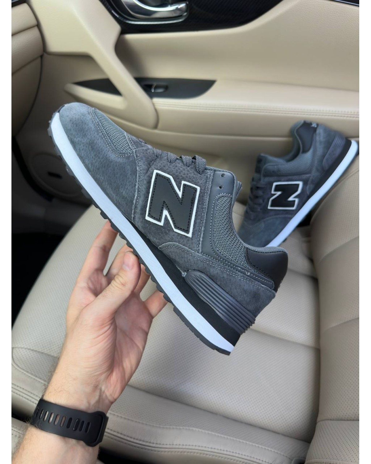 New Balance 574 Dark Grey