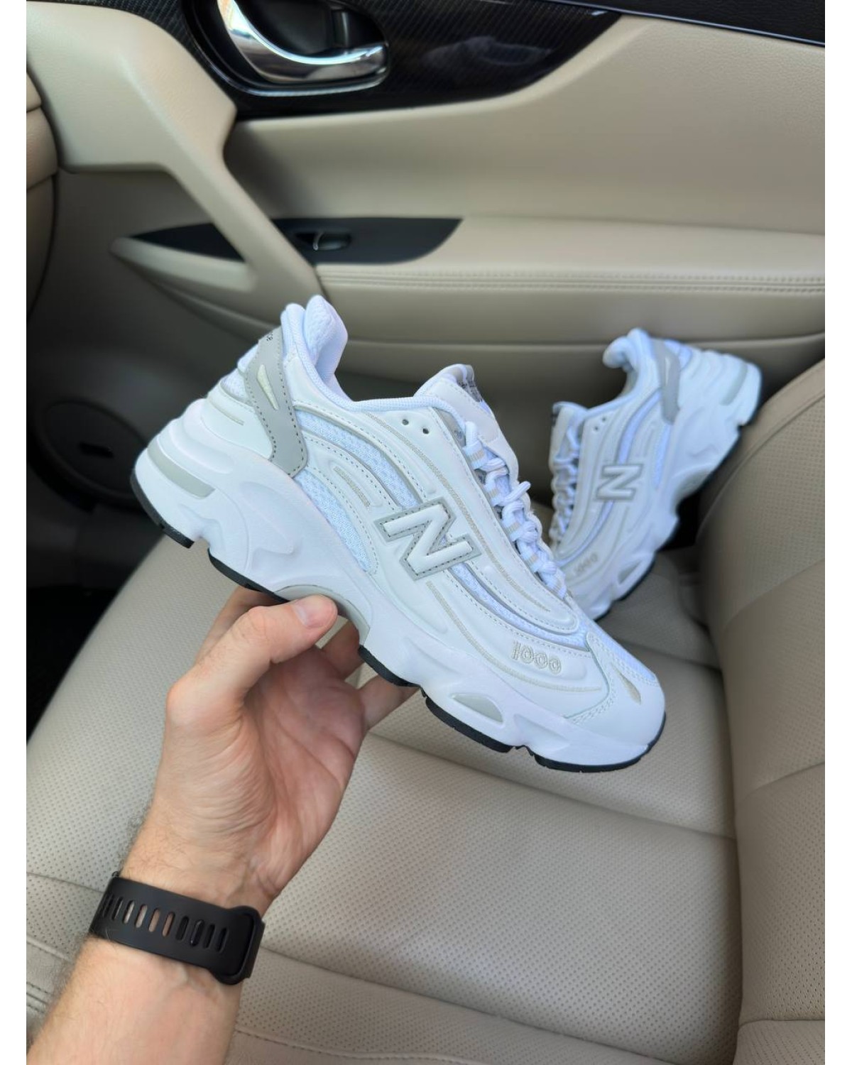 New Balance 1000 White Grey