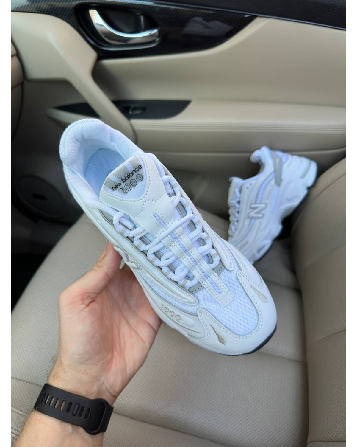New Balance 1000 White Grey