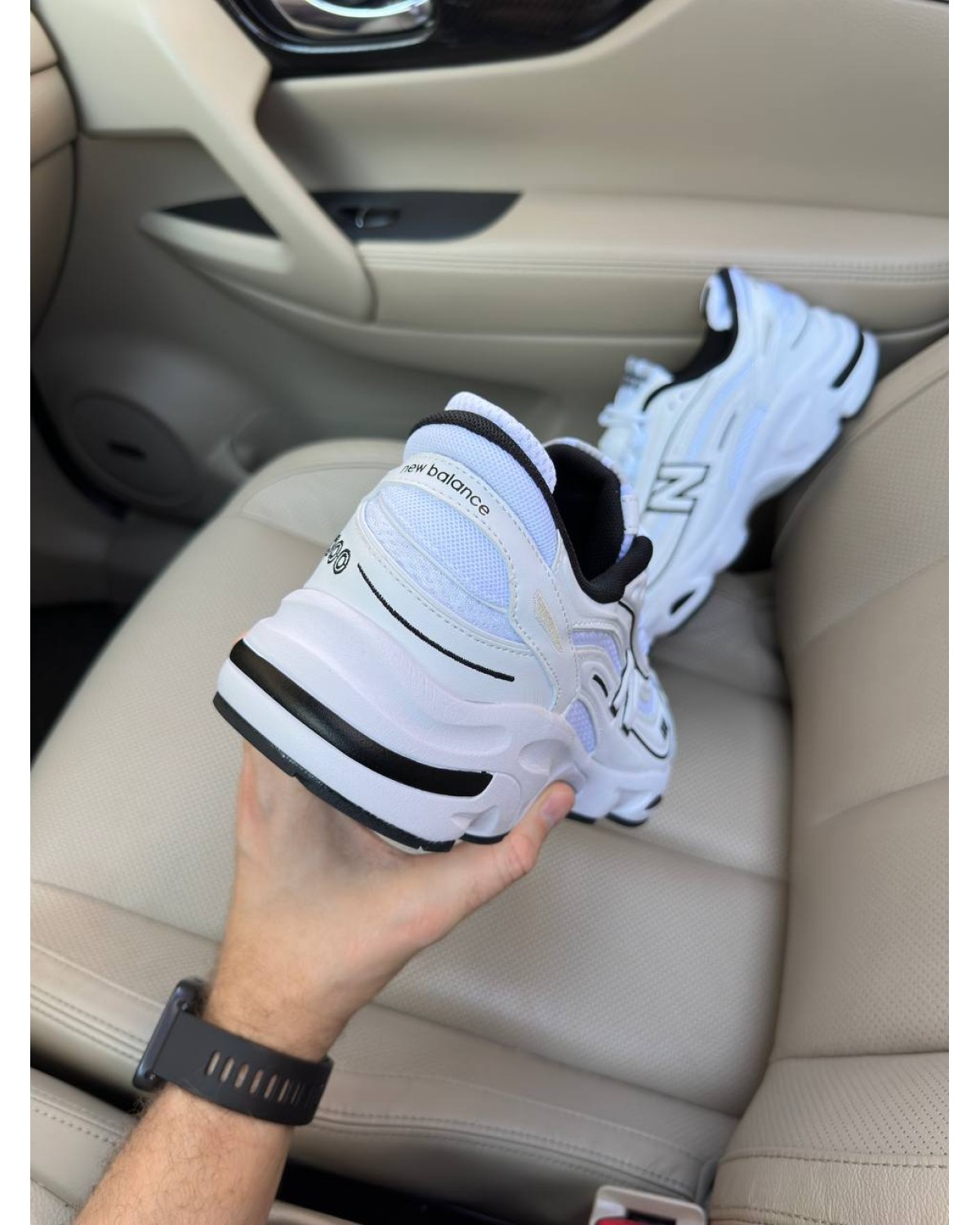 New Balance 1000 White Black