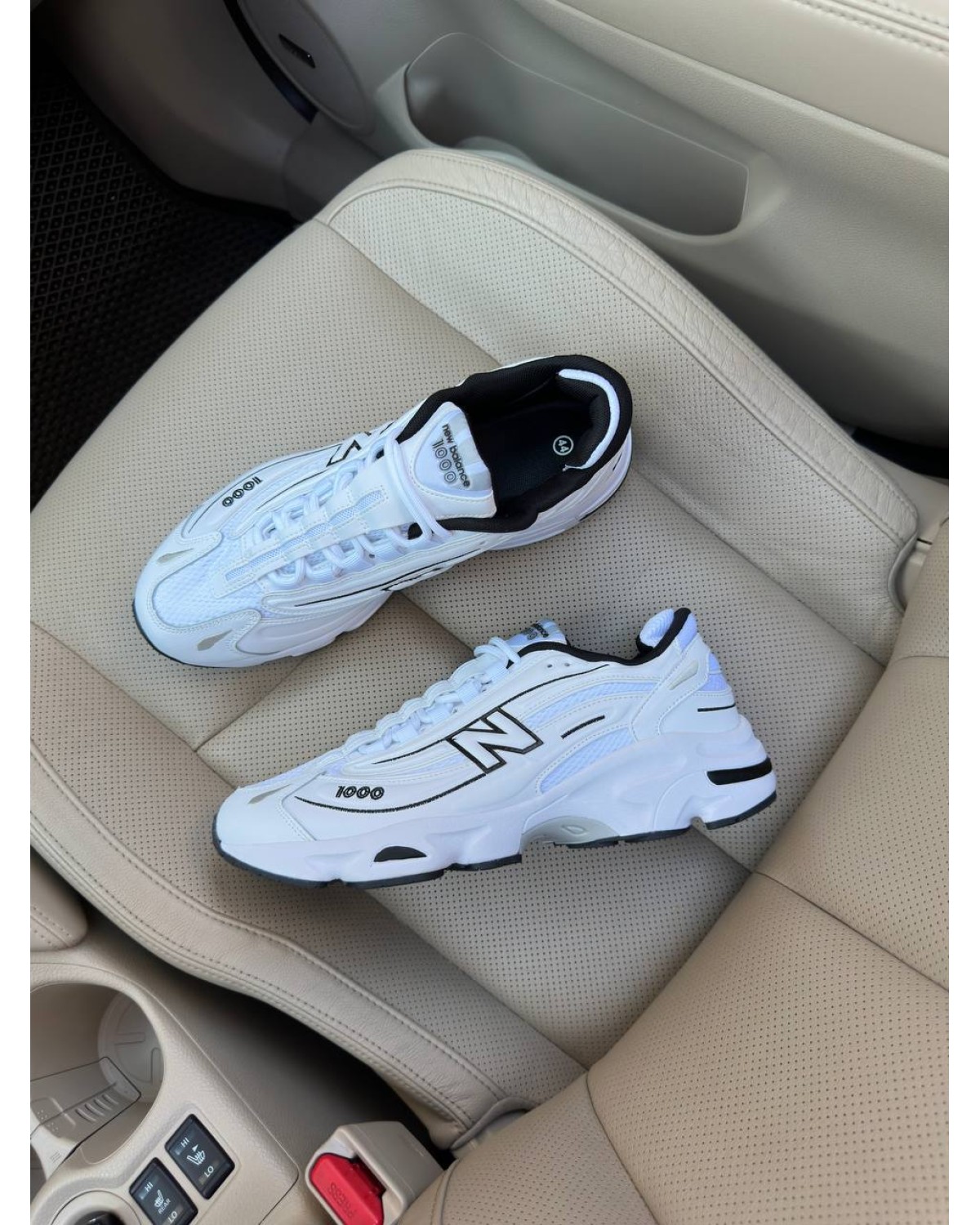 New Balance 1000 White Black