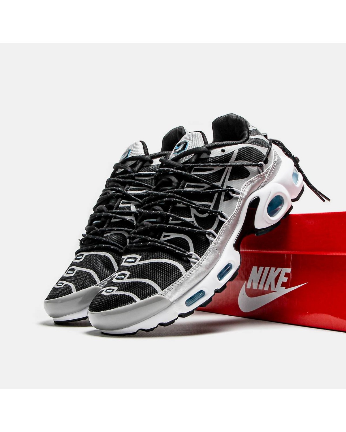 Nike Air Max TN Plus Lace Toggle Black Grey
