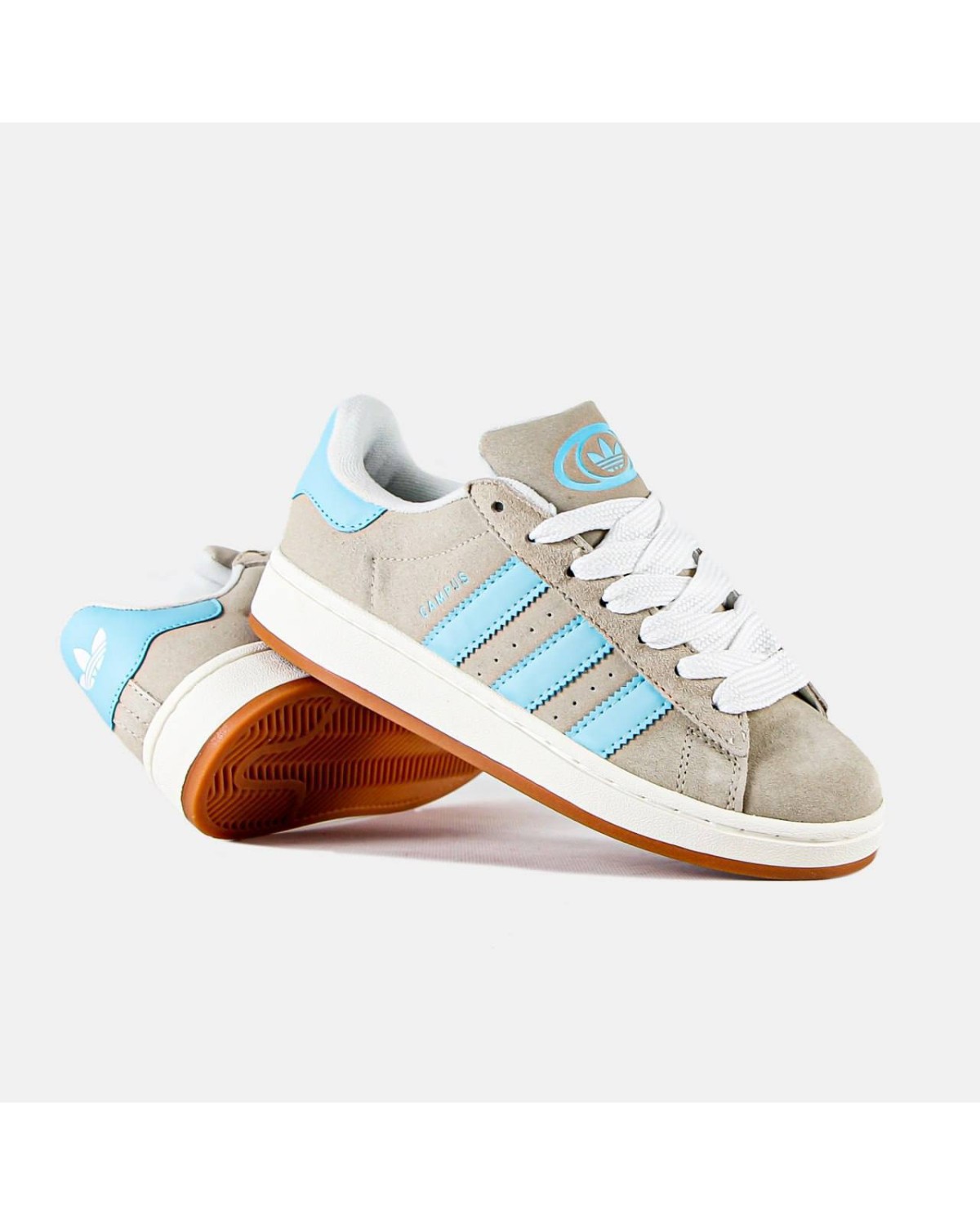 Adidas Campus 00s White Preloved  Blue