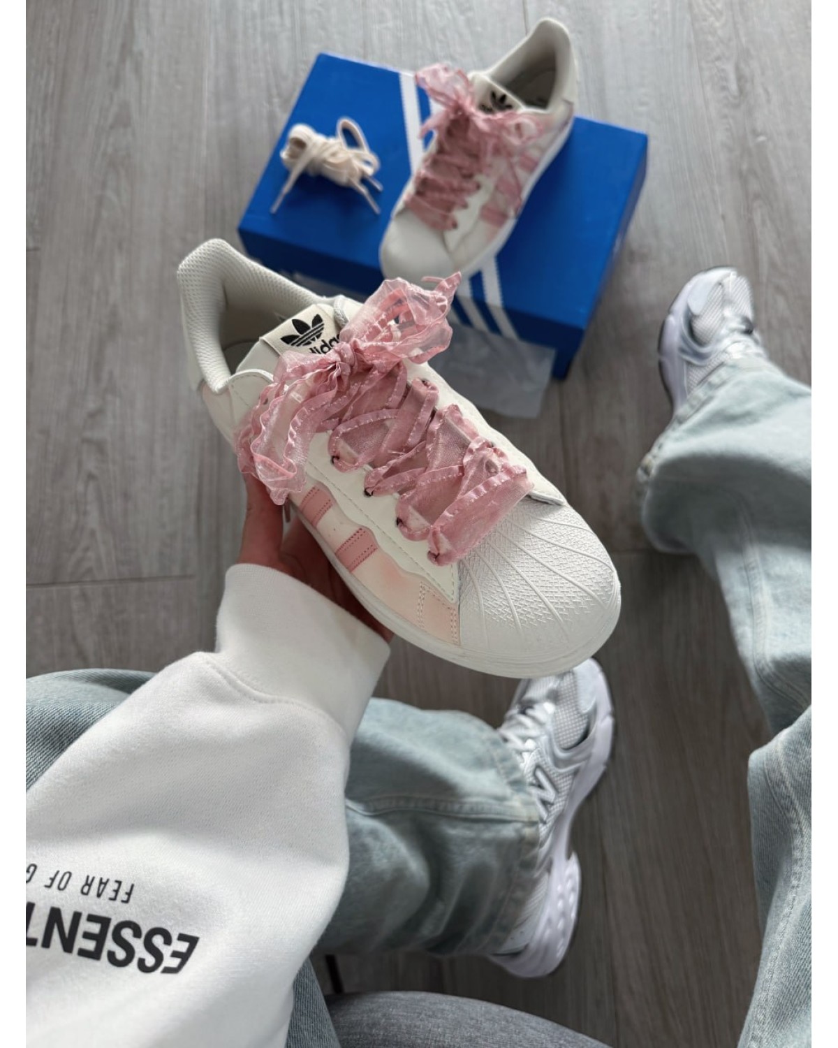 Adidas Superstar Cappuccino White Pink