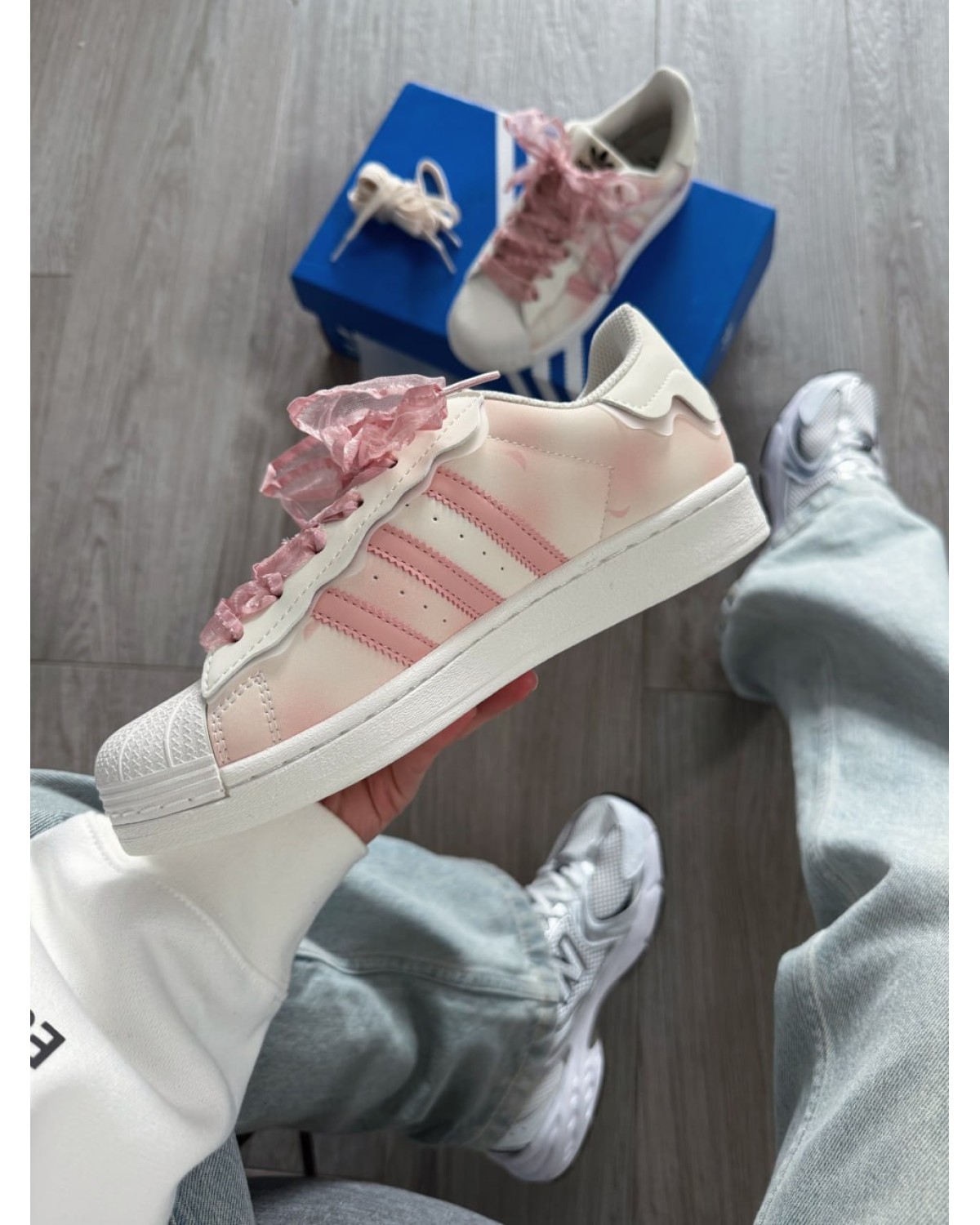 Adidas Superstar Cappuccino White Pink