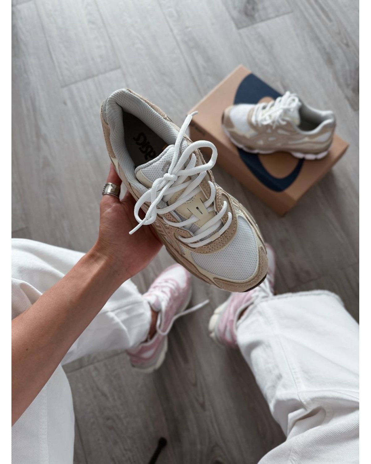 Asics Gel-NYC White Feather Grey