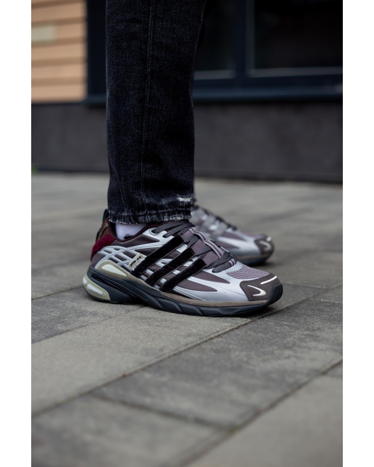 SFTM x Adidas Adistar Cushion Taupe Metallic Granite