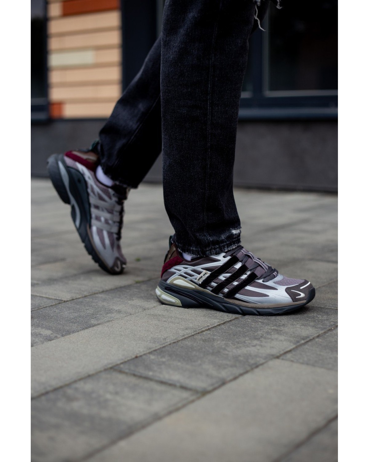 SFTM x Adidas Adistar Cushion Taupe Metallic Granite
