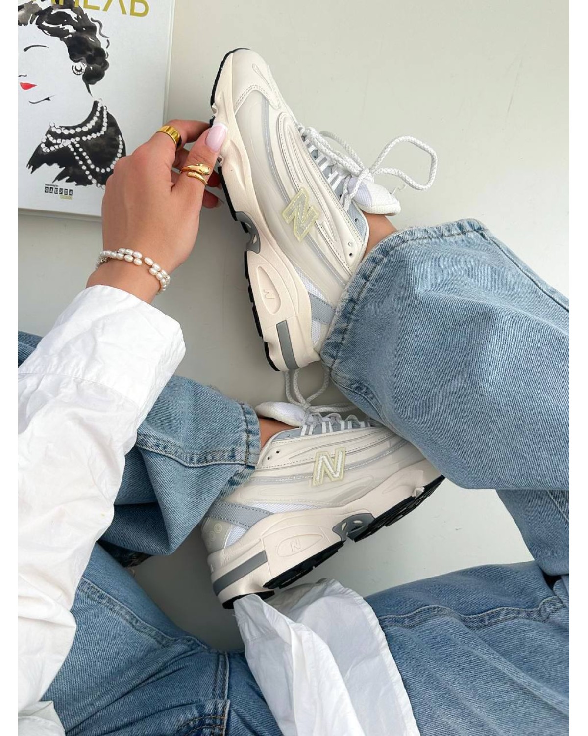 New Balance Aimе Leon Dore Cream