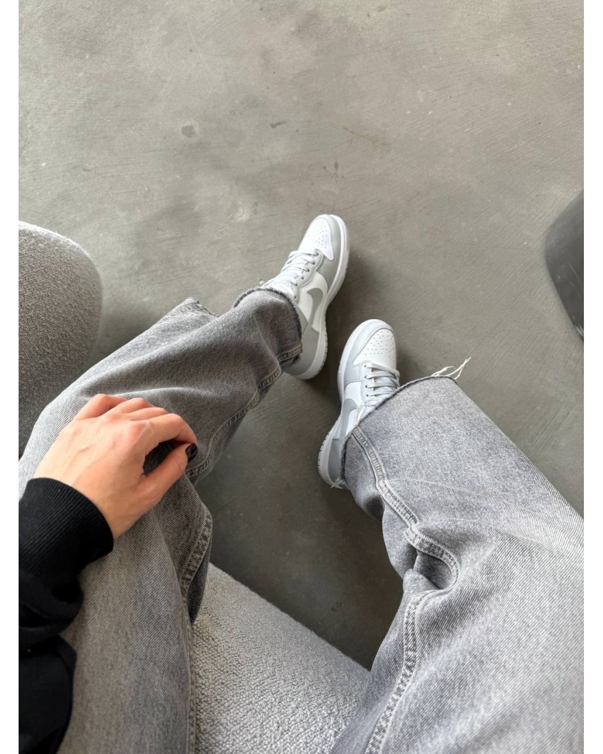 Nike Dunk High Grey