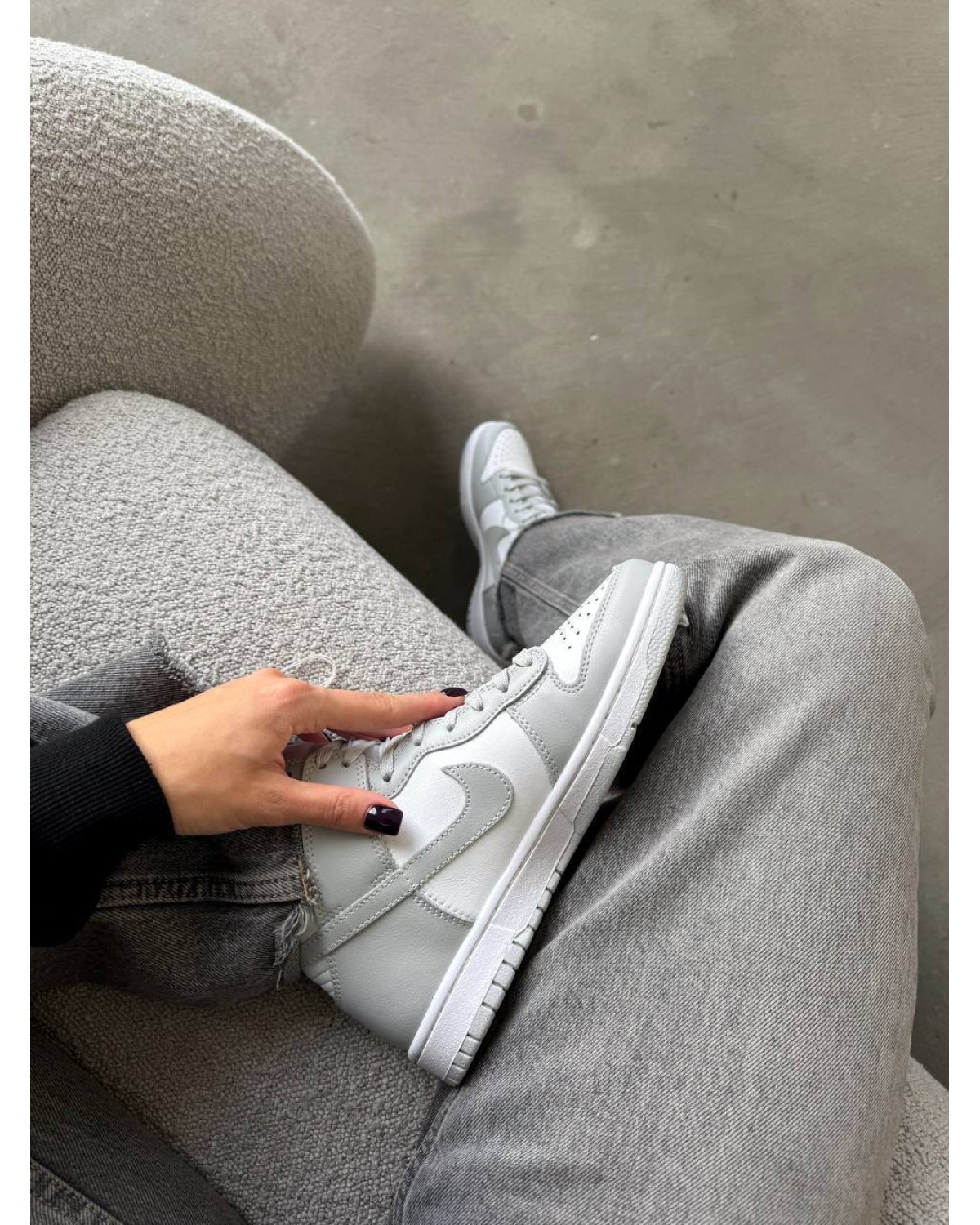 Nike Dunk High Grey