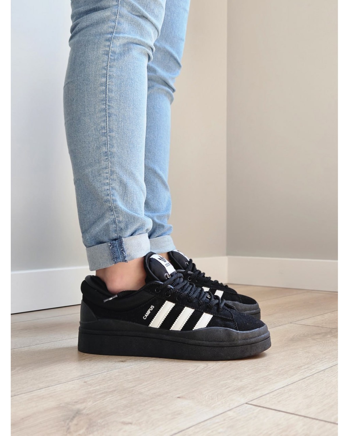 Adidas Campus x Bad Bunny Black White