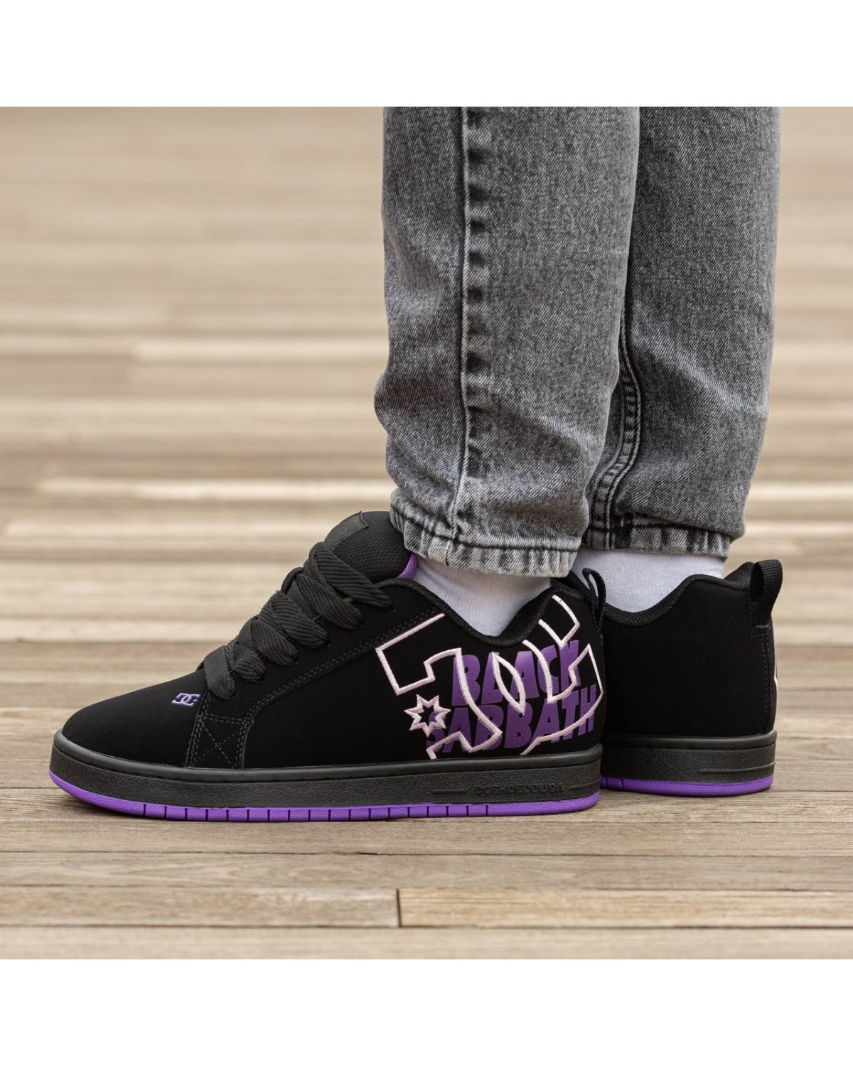 DC х Slayer Court Graffik Black Purple