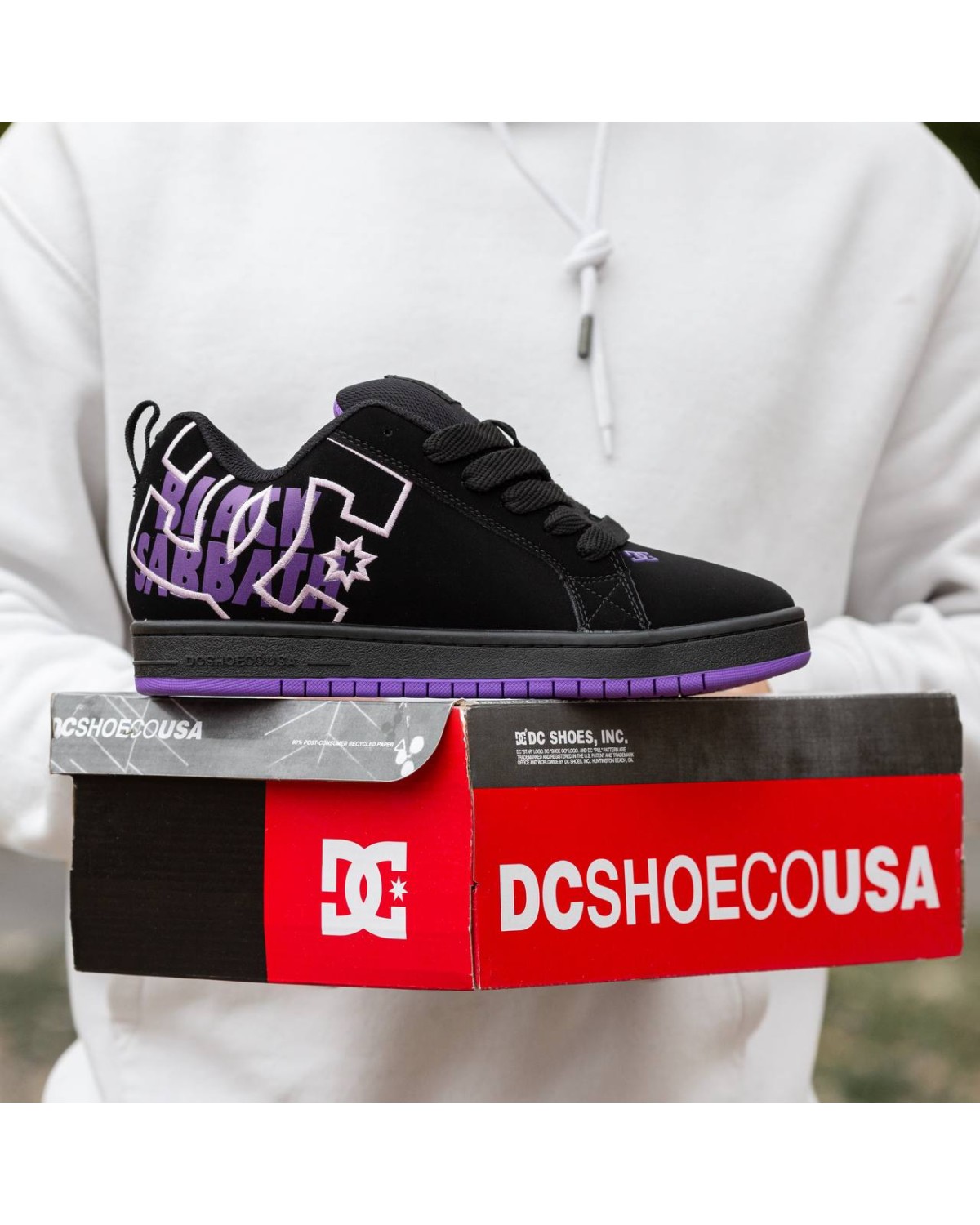 DC х Slayer Court Graffik Black Purple