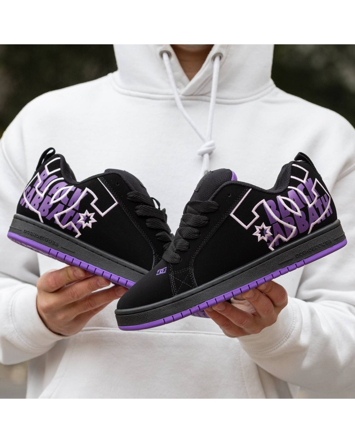 DC х Slayer Court Graffik Black Purple