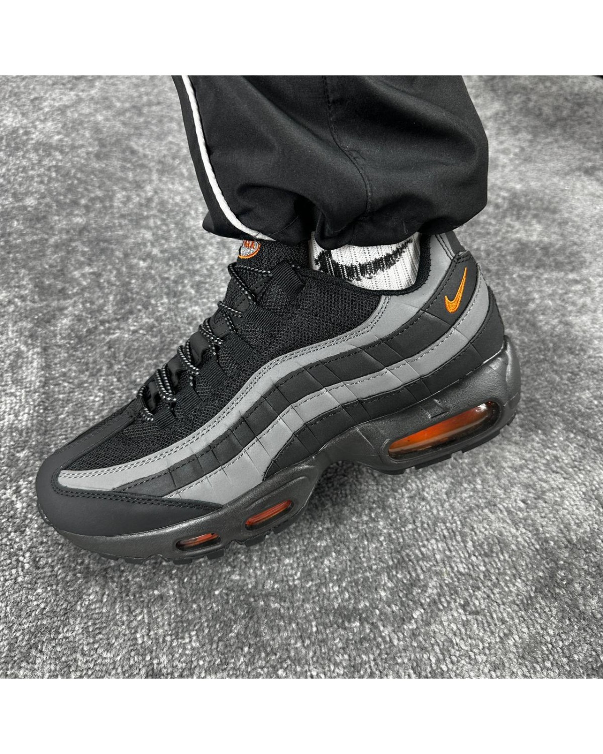 Nike Air Max 95 Black Grey Orange