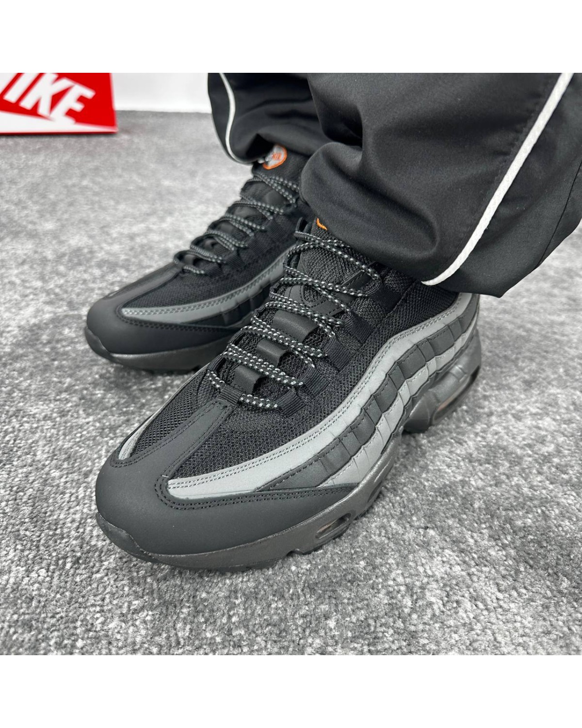 Nike Air Max 95 Black Grey Orange