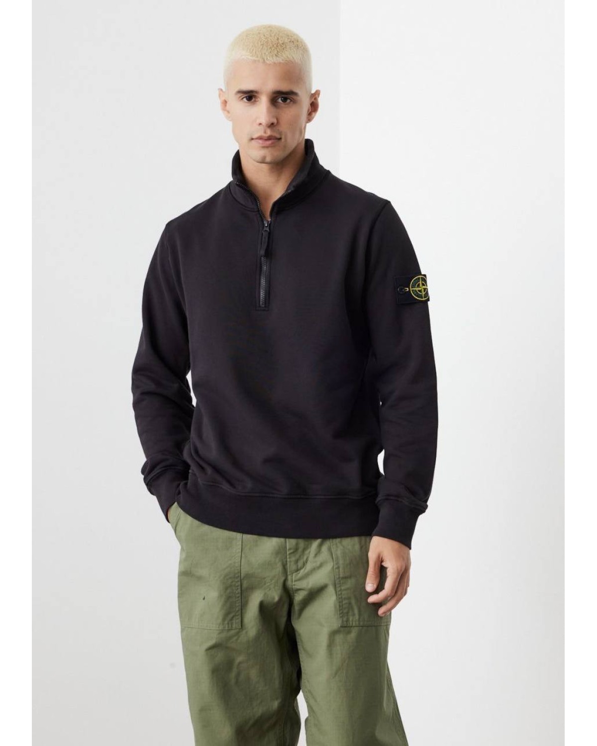 Світшот 1/3 Zip Stone Islan