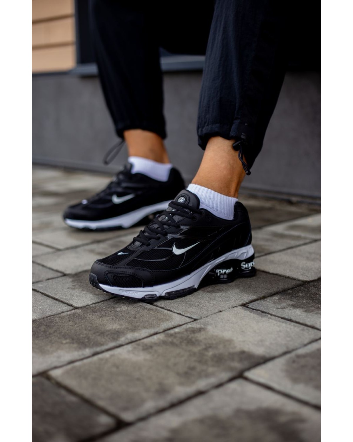 Supreme x Nike Shox Ride 2 SP Black/White