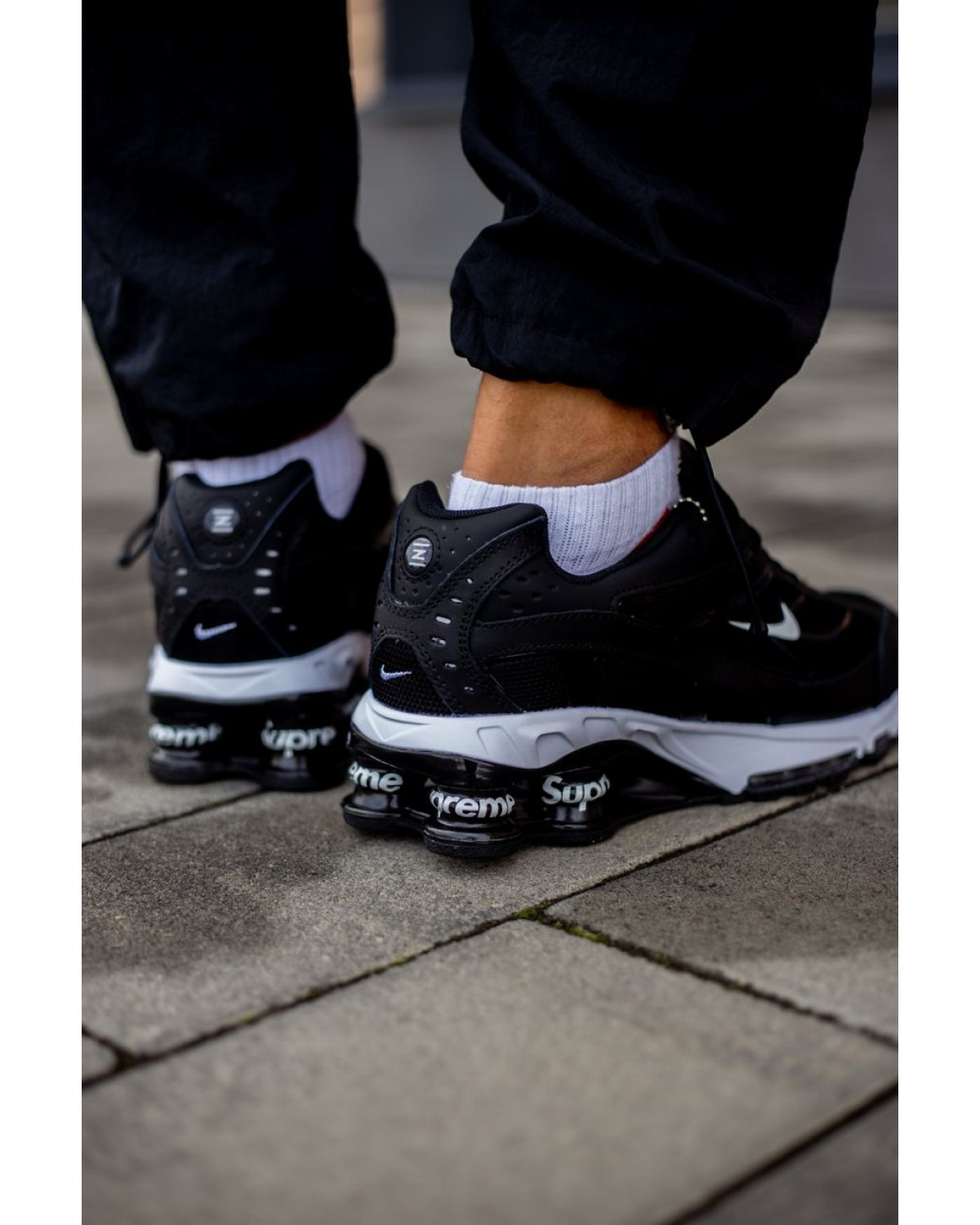 Supreme x Nike Shox Ride 2 SP Black/White