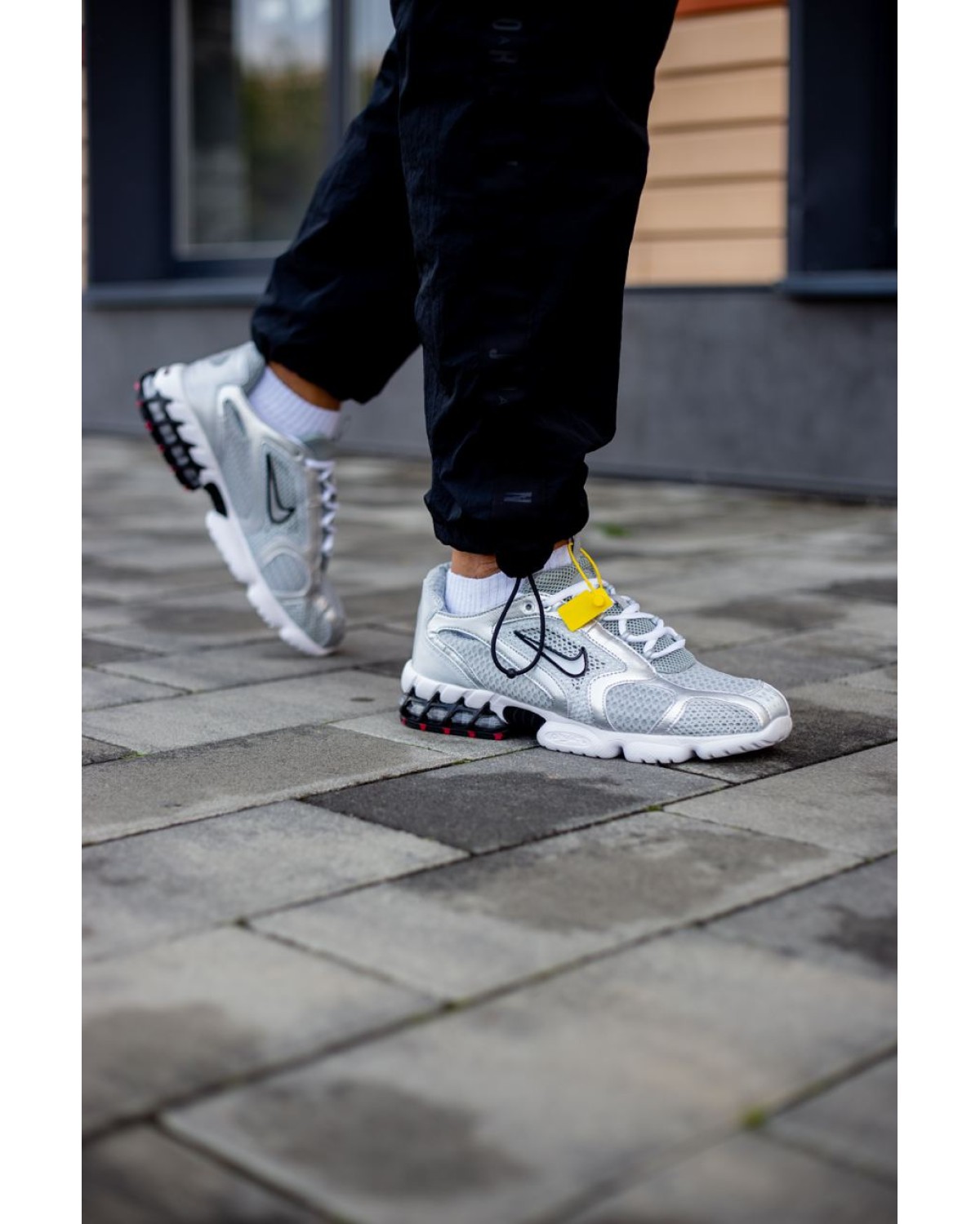 Nike Air Zoom Spiridon Cage 2 Metallic Silver