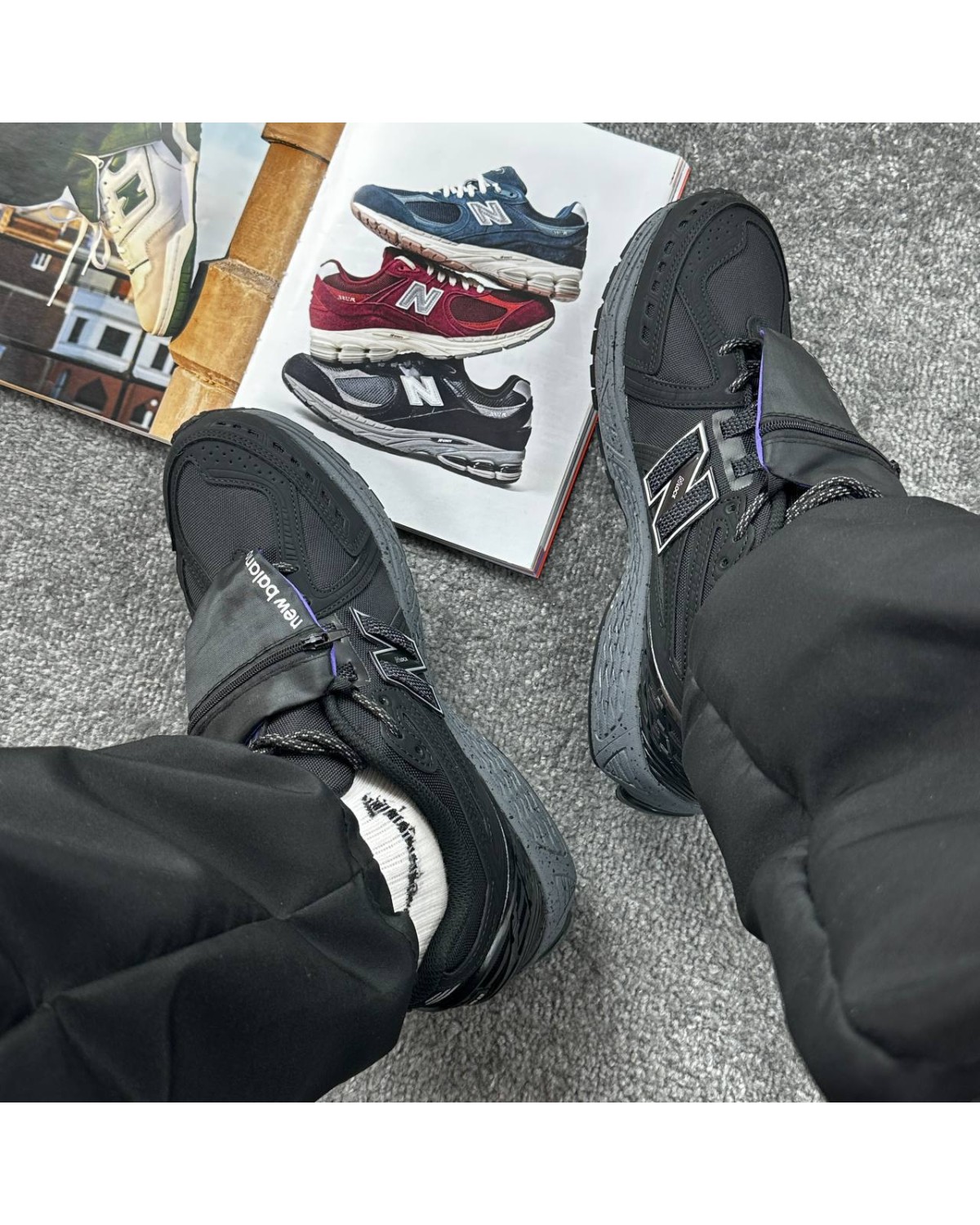 New Balance 1906R Cordura Poket Black Grey