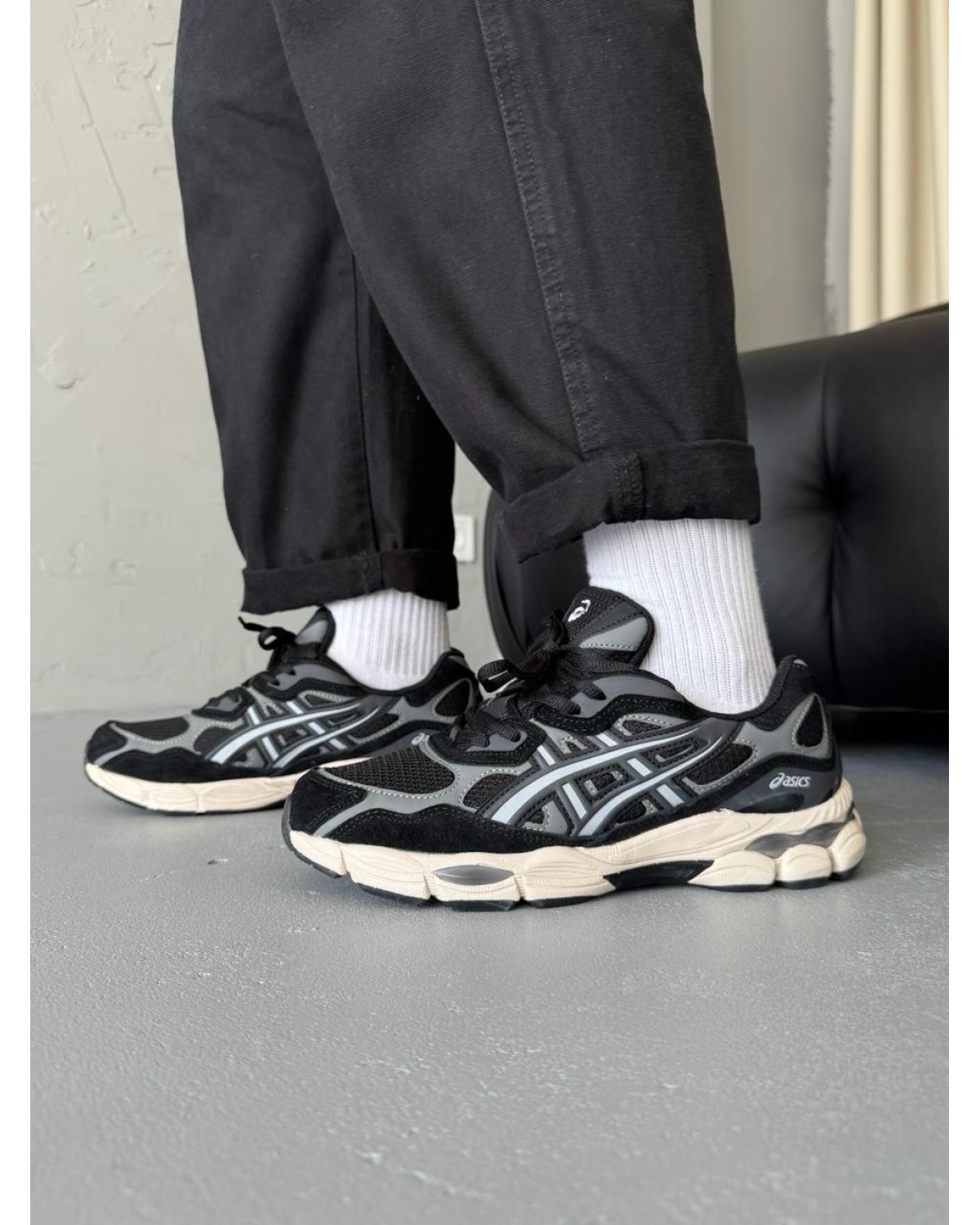 Asics Gel-NYC Black/Grey Gore-Tex