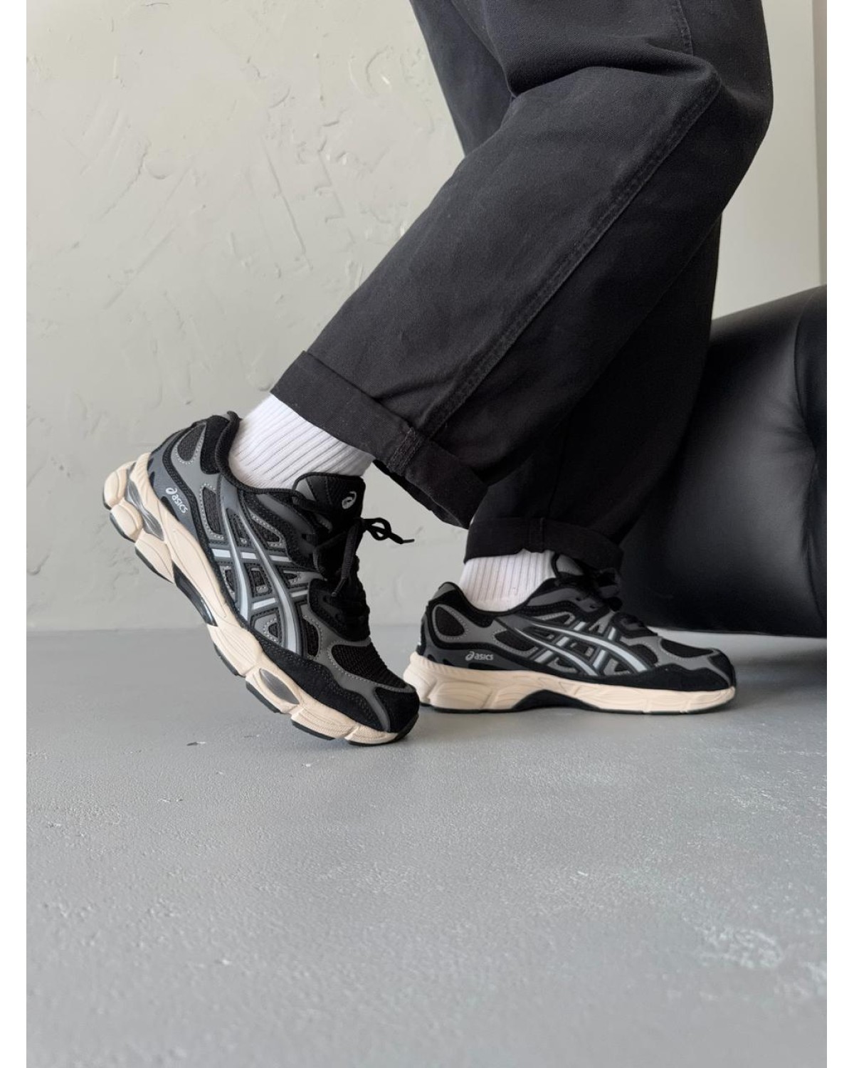 Asics Gel-NYC Black/Grey Gore-Tex