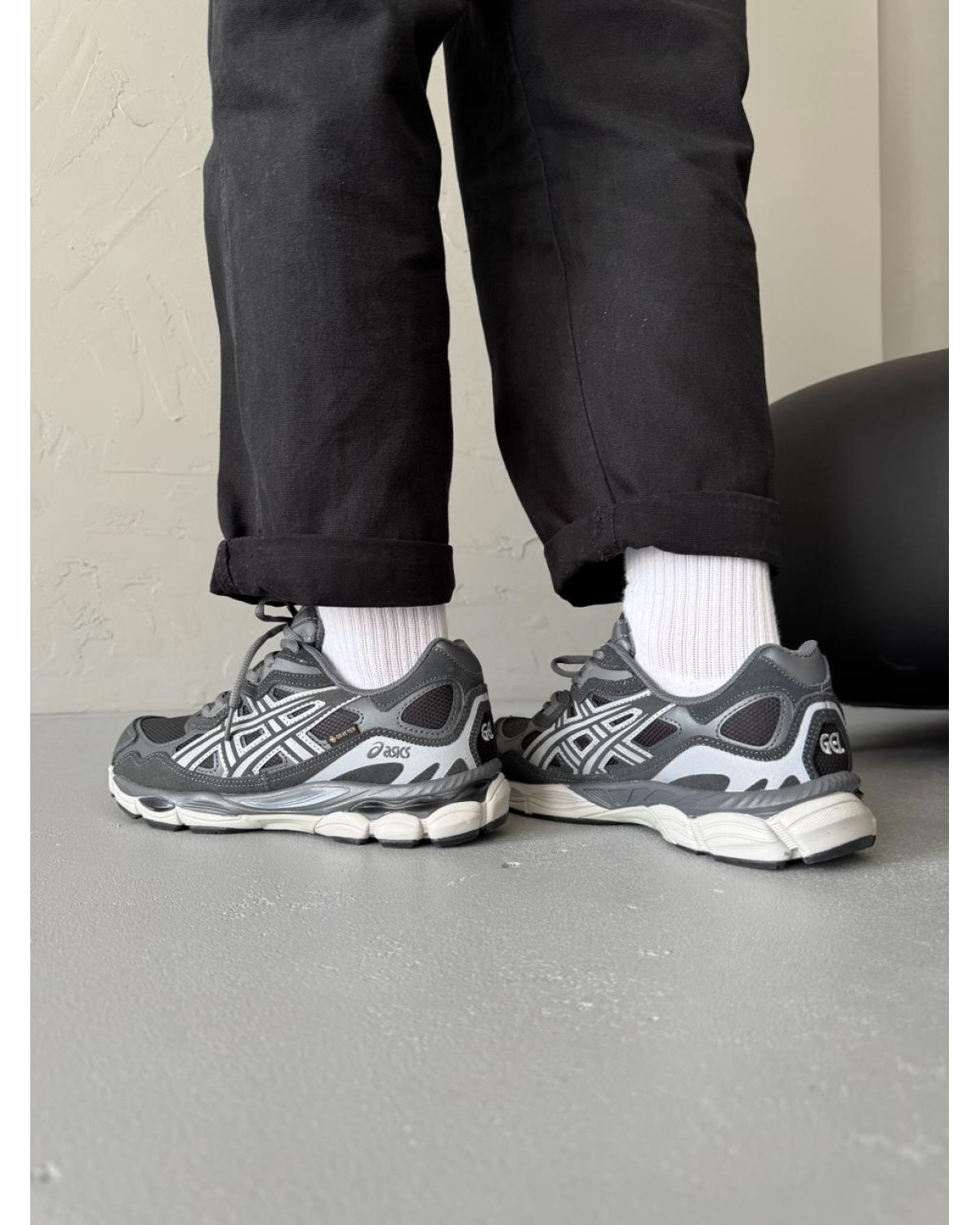 Asics Gel-NYC Grey/Silver Gore-Tex
